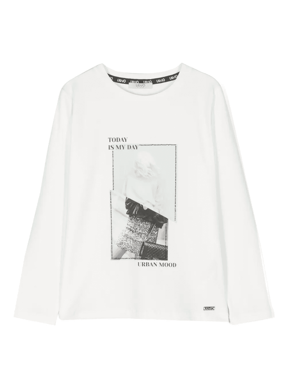 photograph-print jersey T-shirt - Image 1