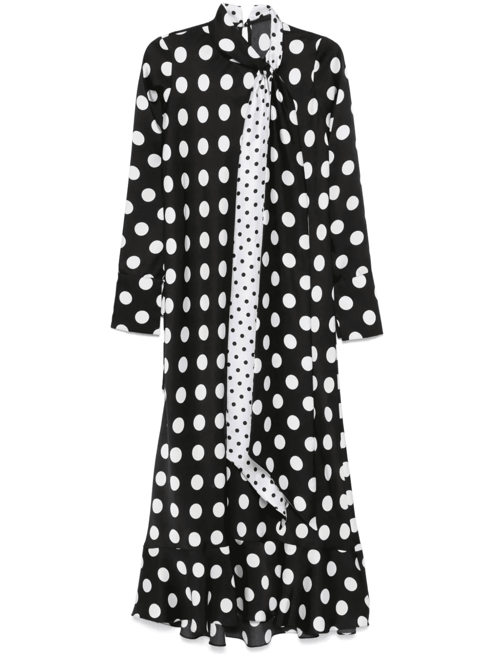 polka-dot maxi dress - Image 1