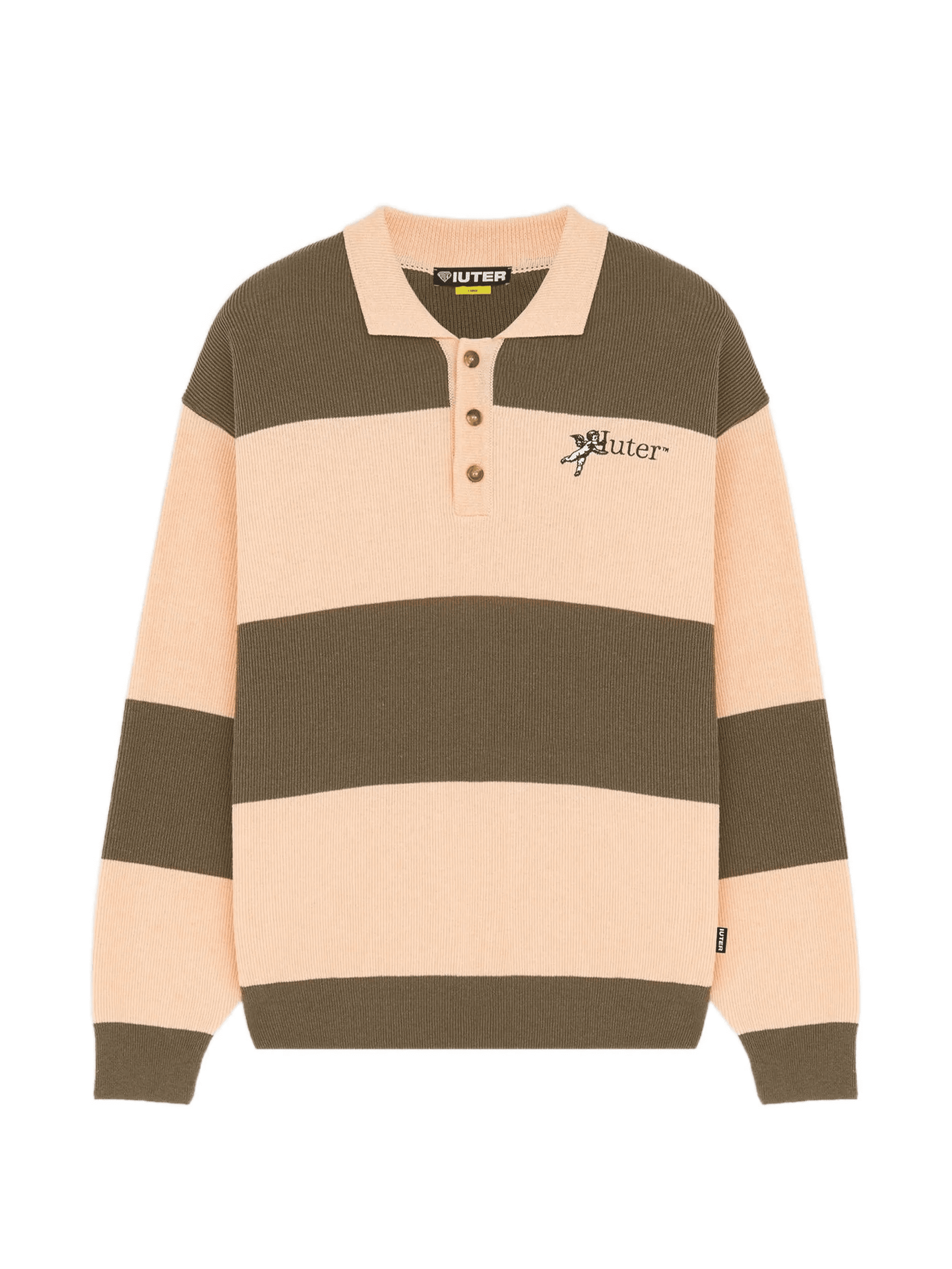 Souls striped knit polo - Image 1