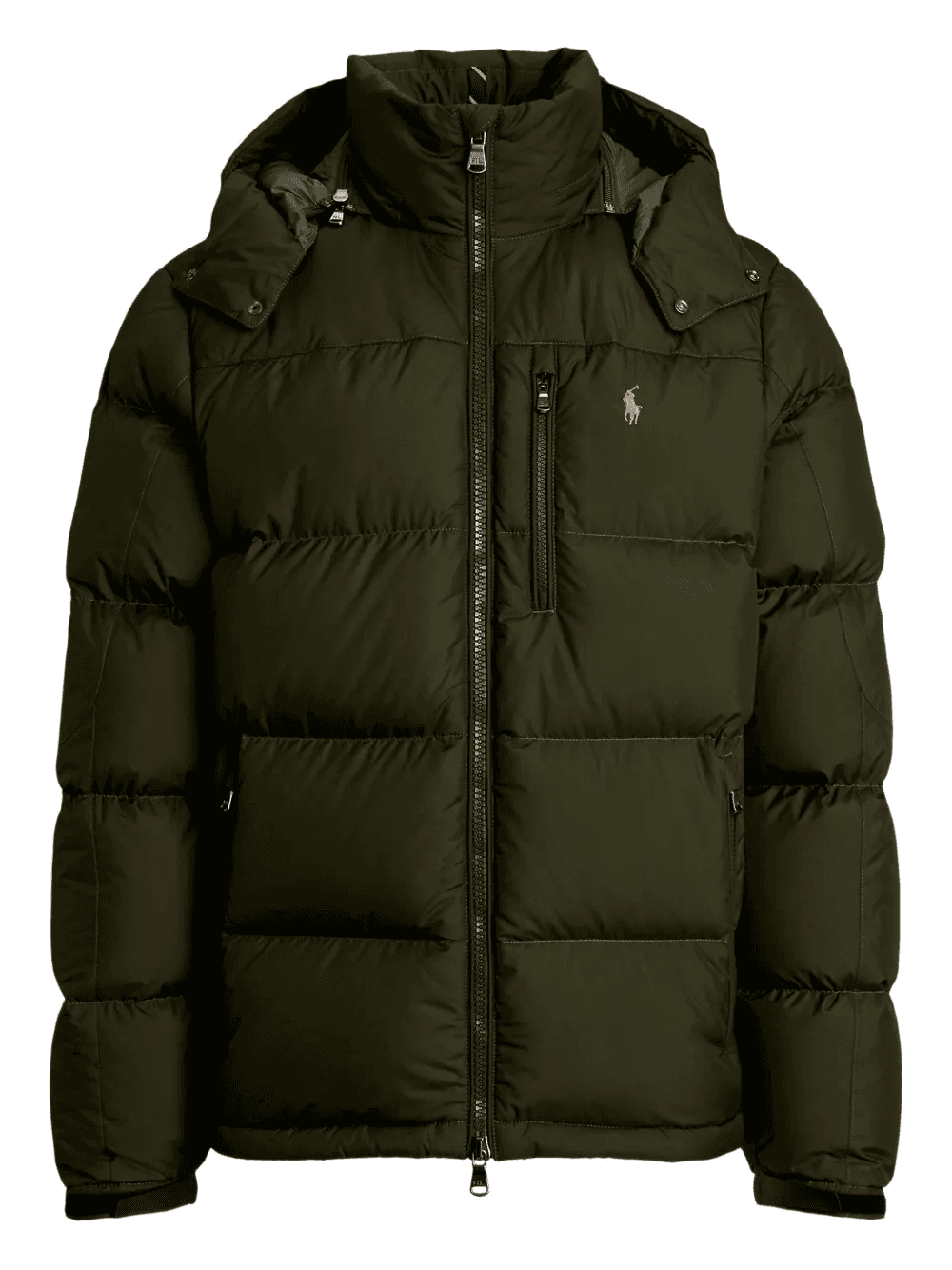 hooded puffer jacket - Image 1