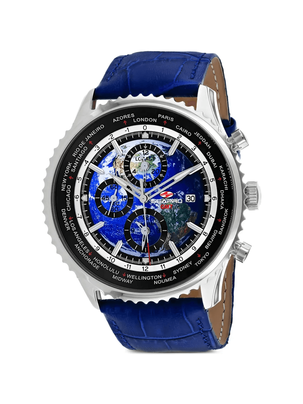Meridian World Timer GMT 47mm watch - Image 1