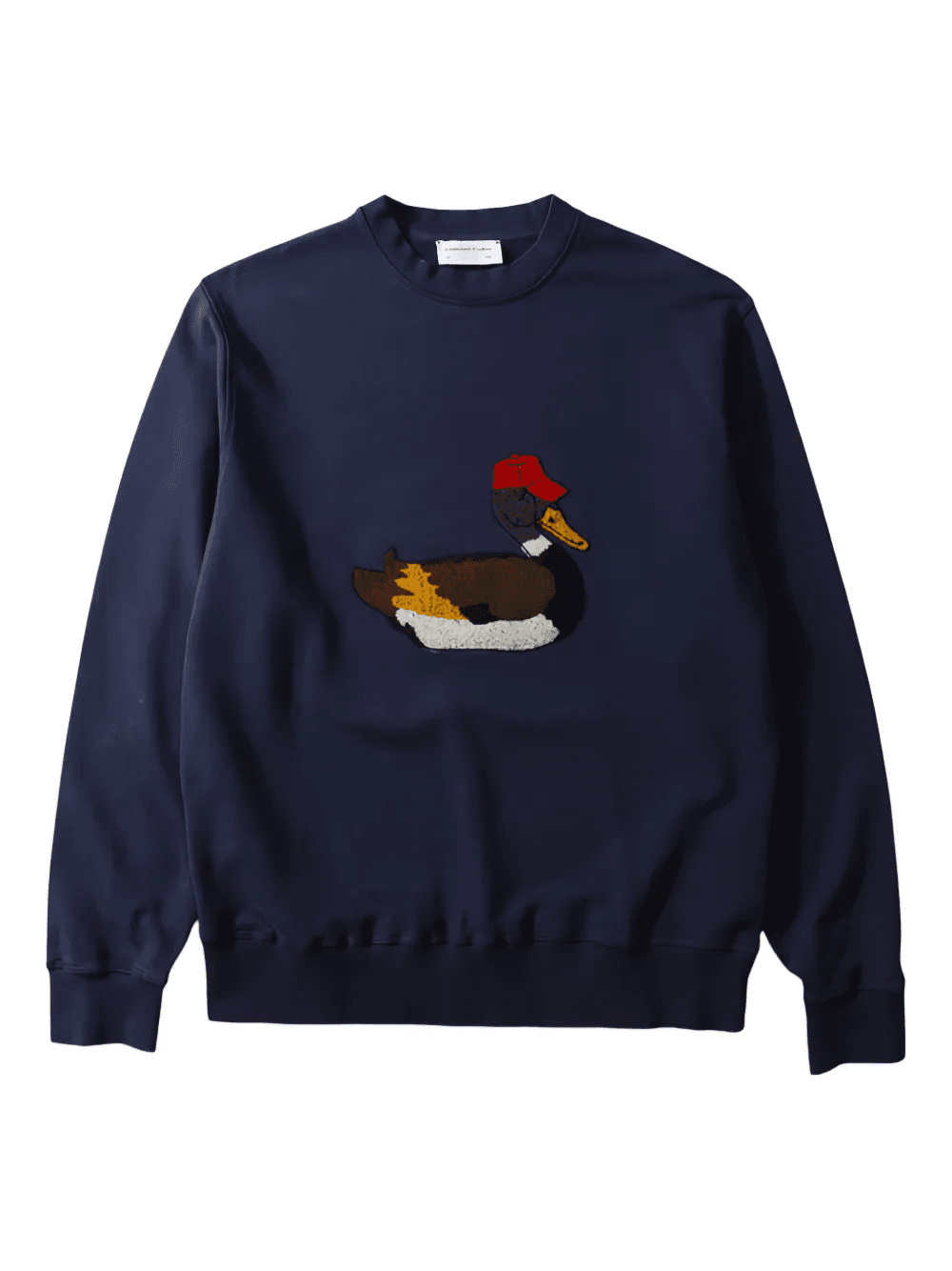 embroidered sweatshirt - Image 1