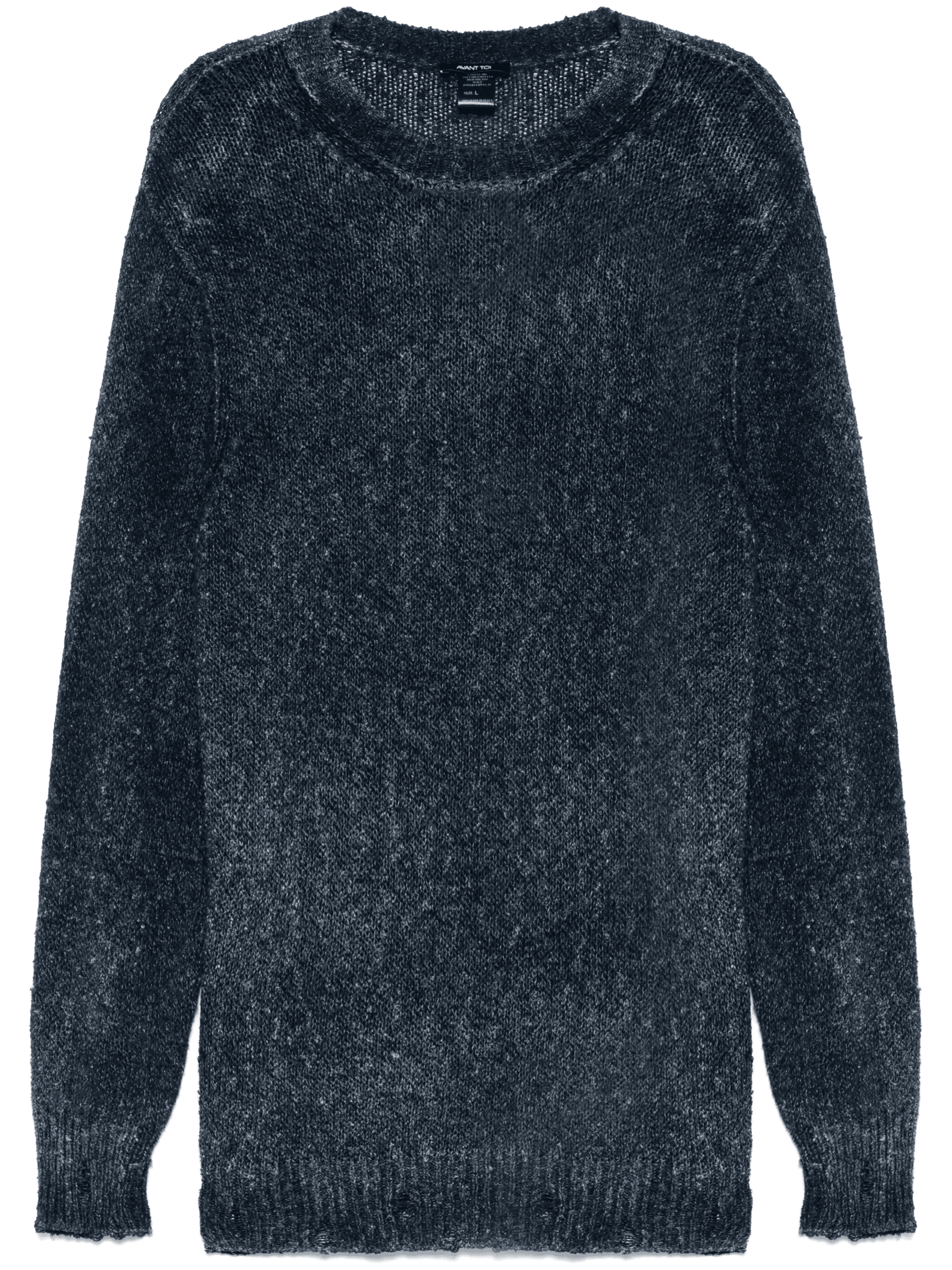 distressed-effect sweater - Image 1