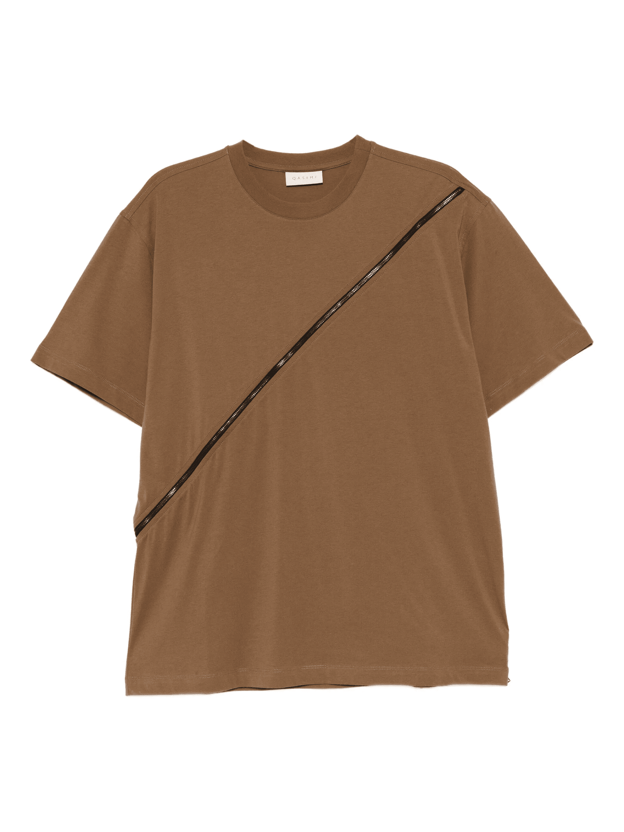 spiral zip t-shirt - Image 1