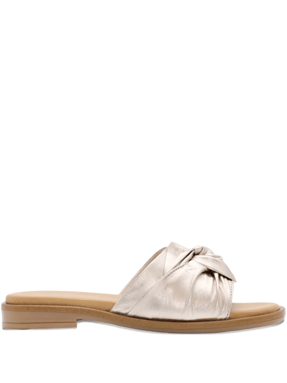 knotted leather sandals - Image 1