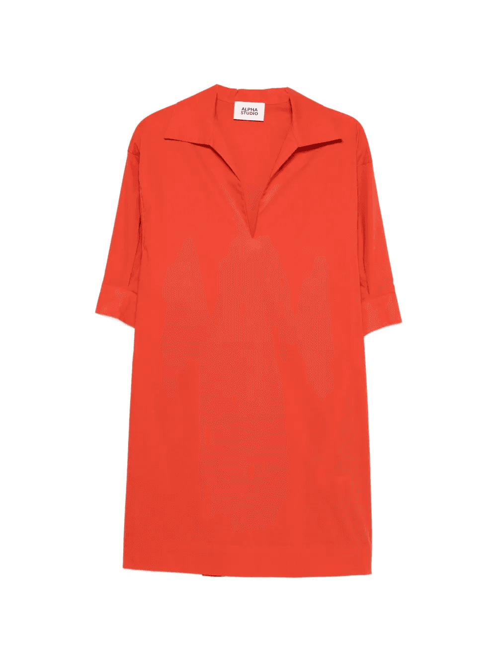 polo-collar mini dress - Image 1