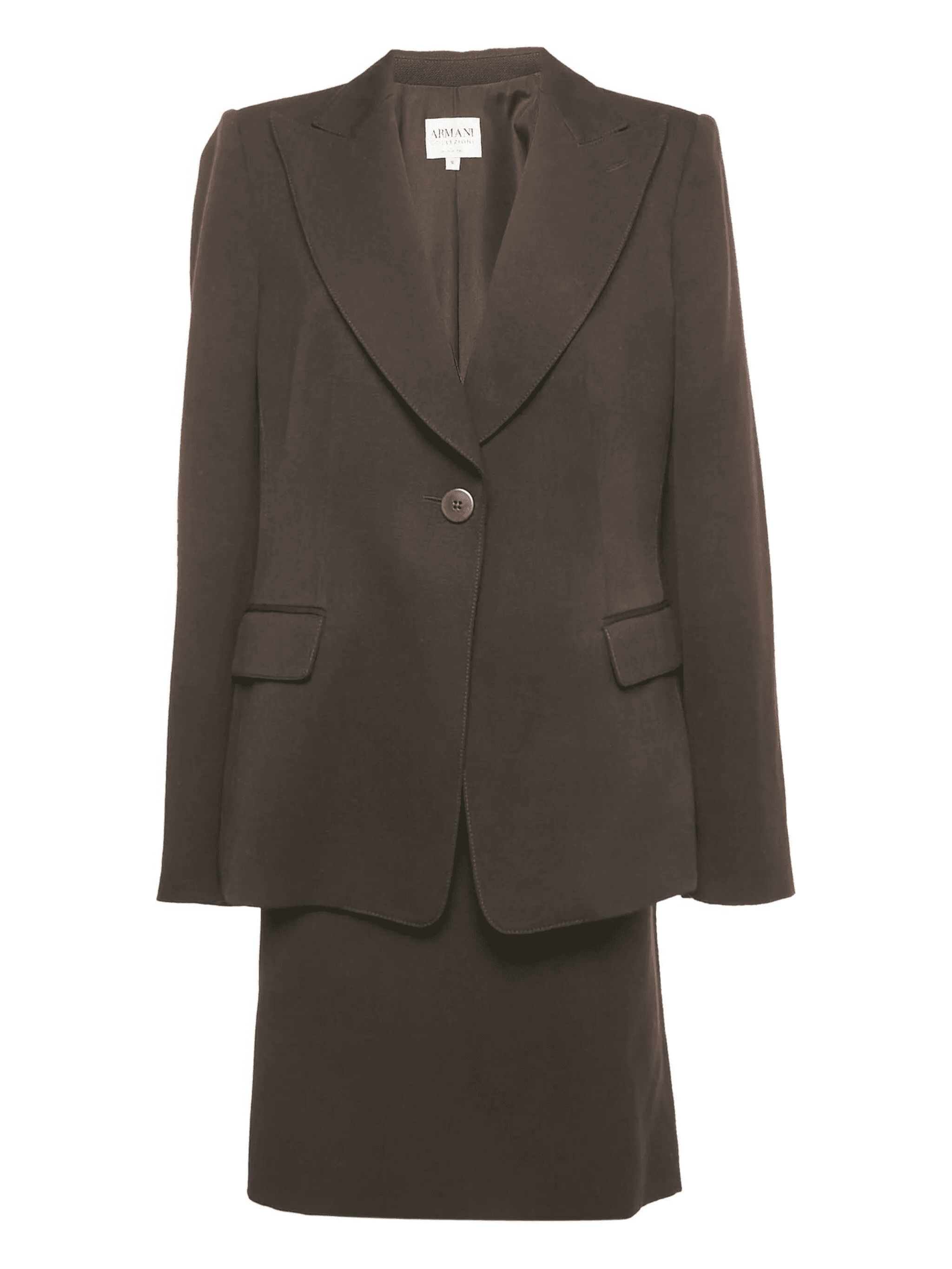 2000s wool skirt suit - Image 1