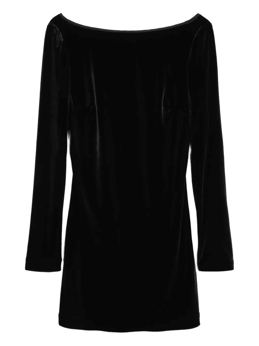 Genevieve velvet off-shoulder dress - Image 1