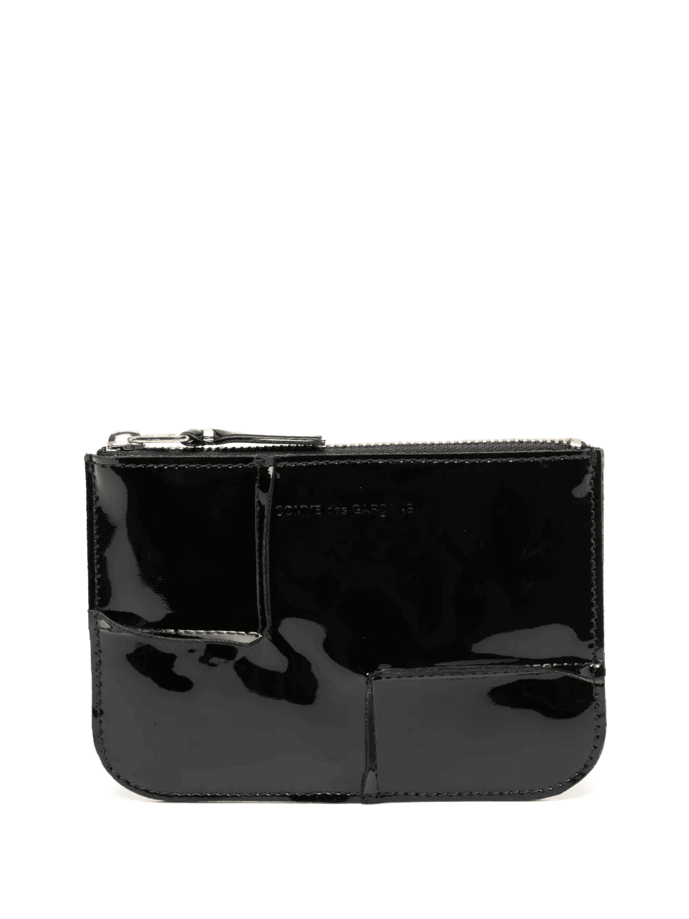 logo-debossed leather wallet - Image 1