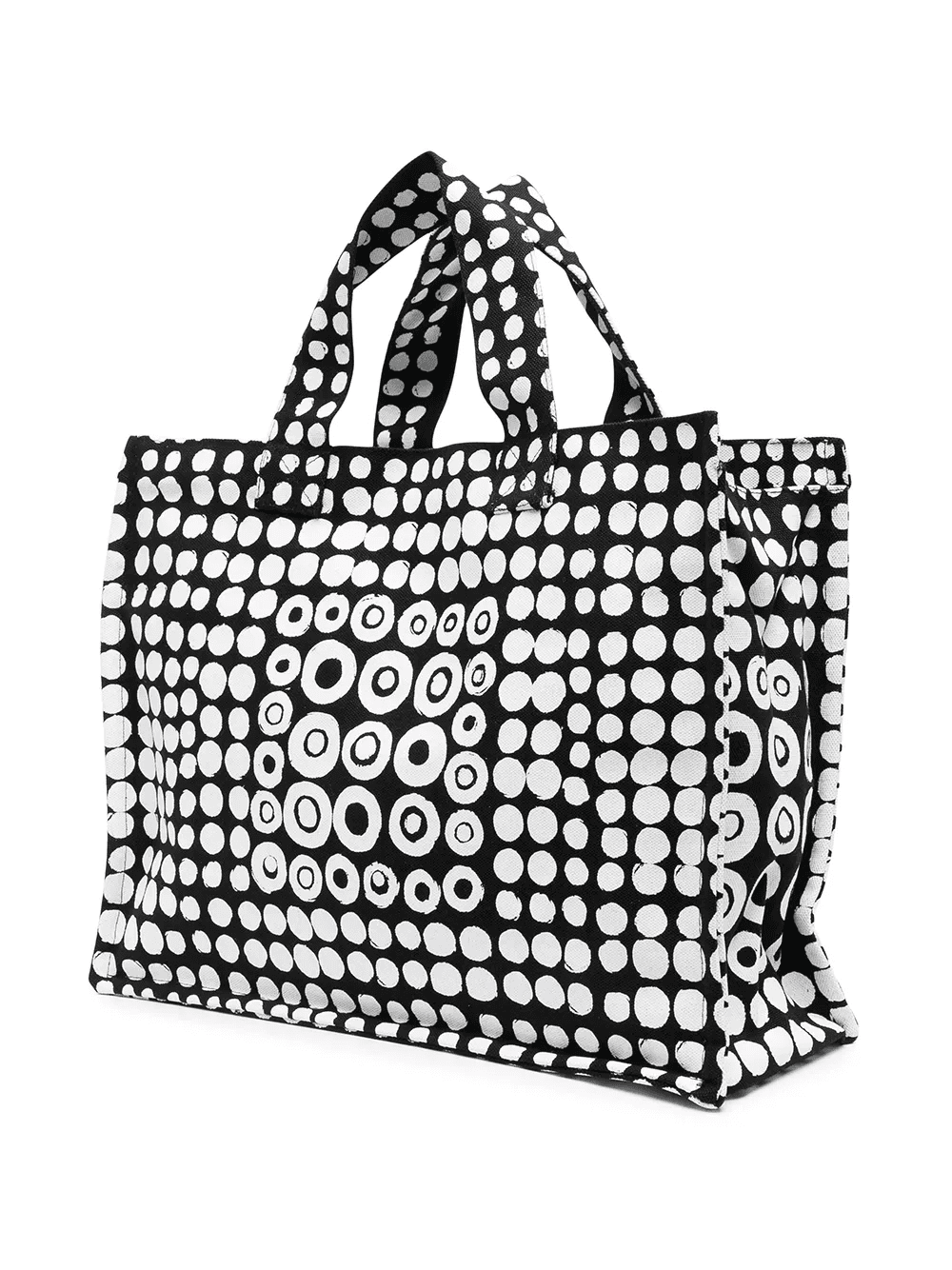motif print zip tote bag — Image 4