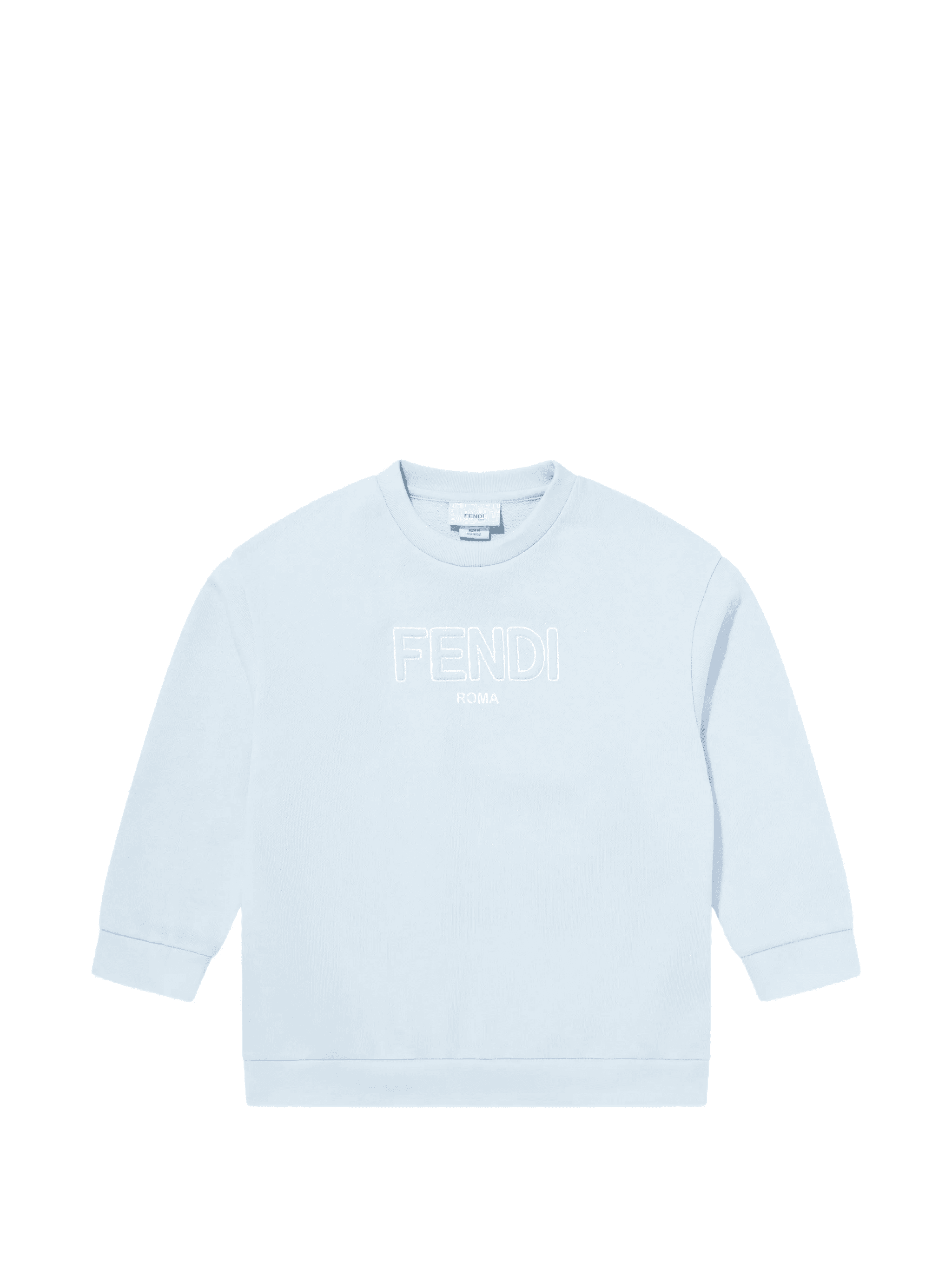 logo-detail crew-neck sweatshirt - Image 1