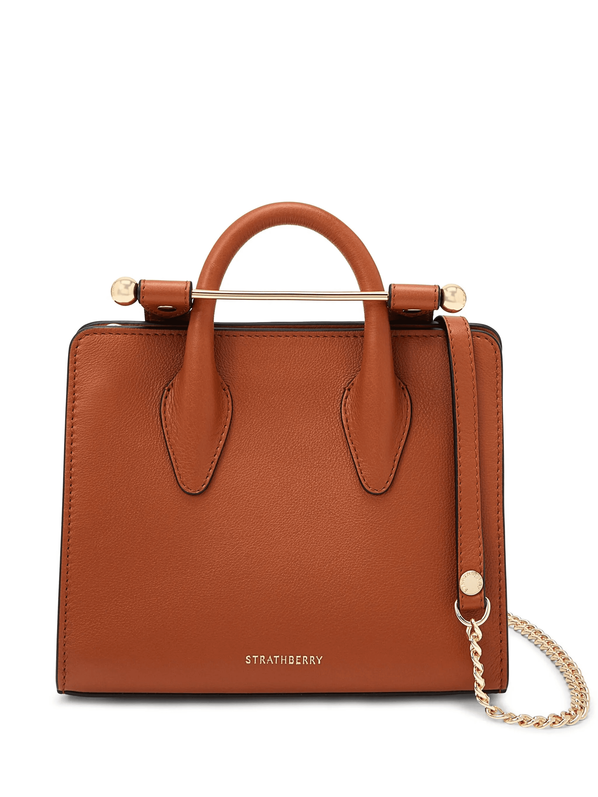 nano Strathberry leather tote bag - Image 1