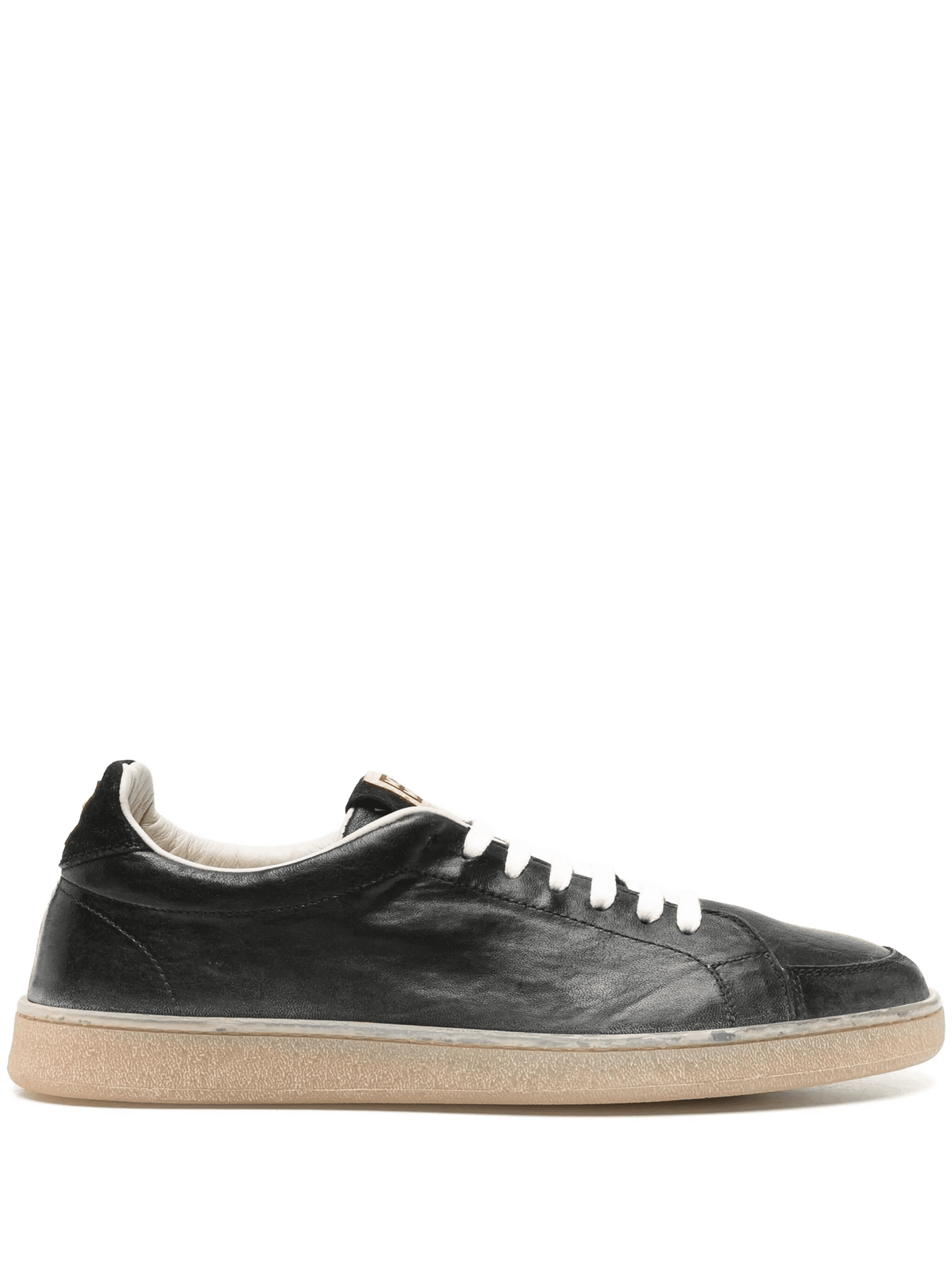 leather sneakers - Image 1