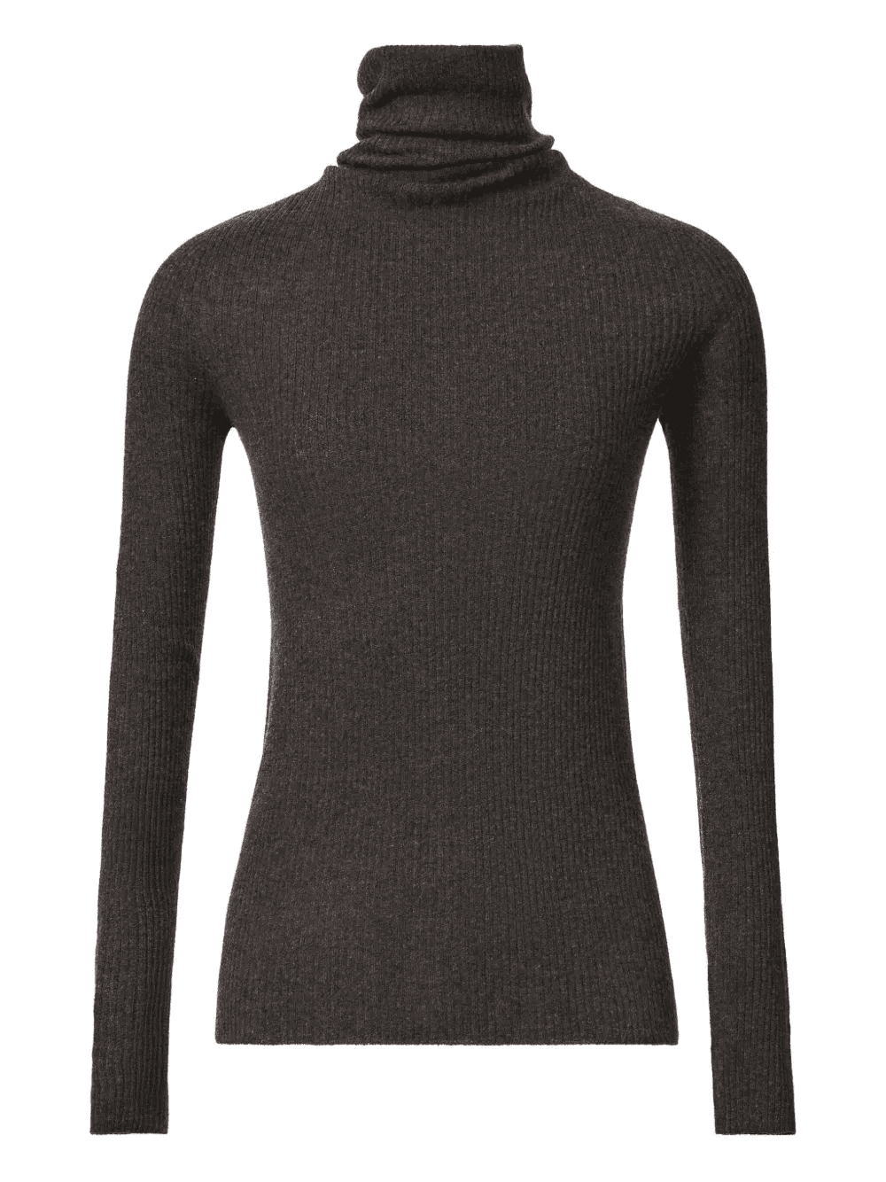 ribbed turtleneck sweater - Image 1