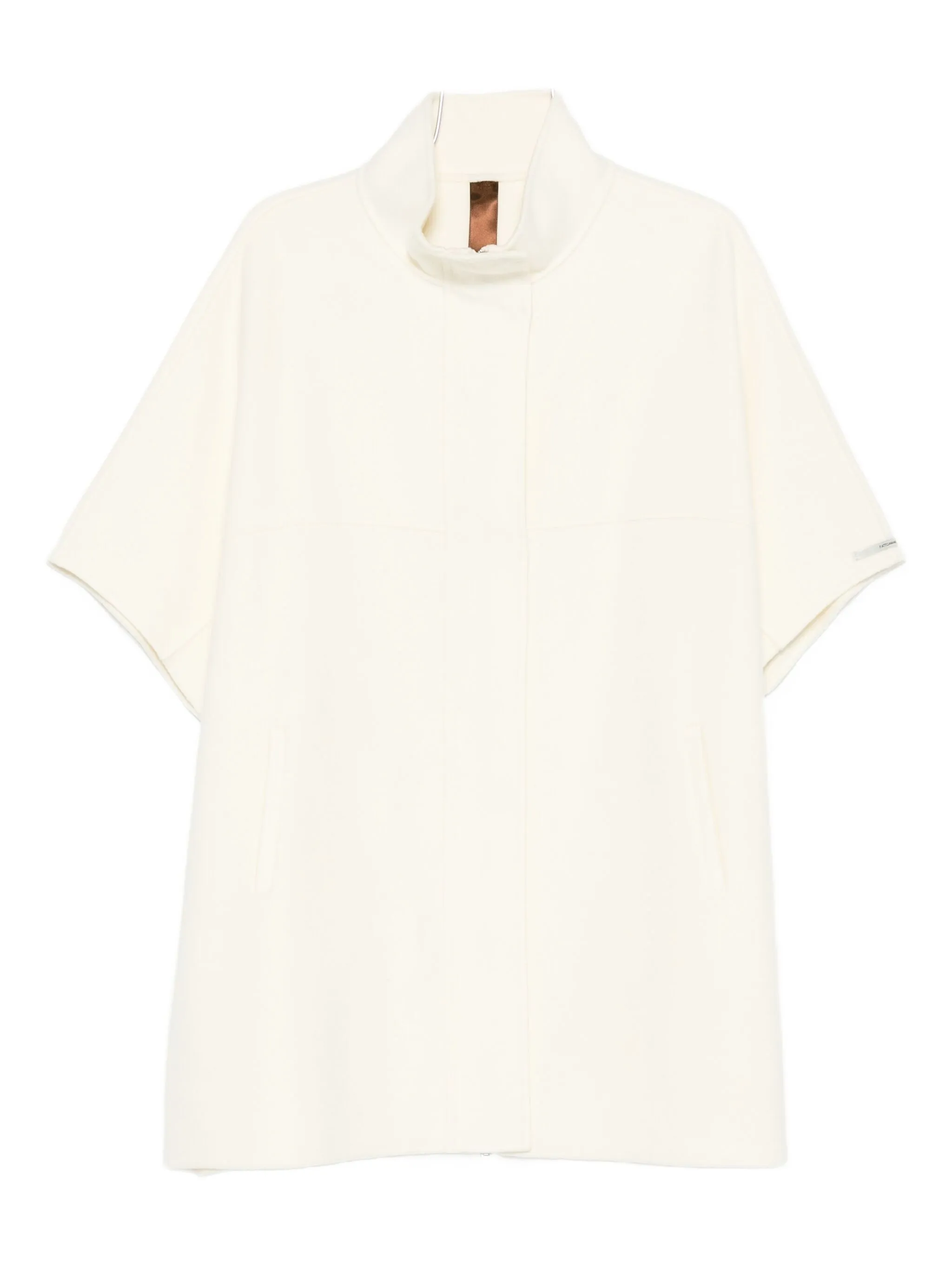 high-neck panelled jacket - Image 1