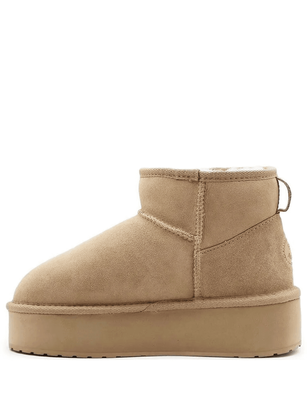 platform sheepskin boots - Image 1