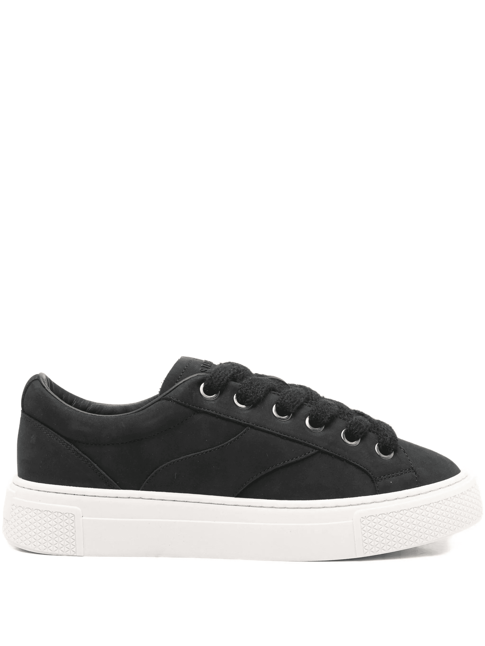 suede lace-up sneakers - Image 1