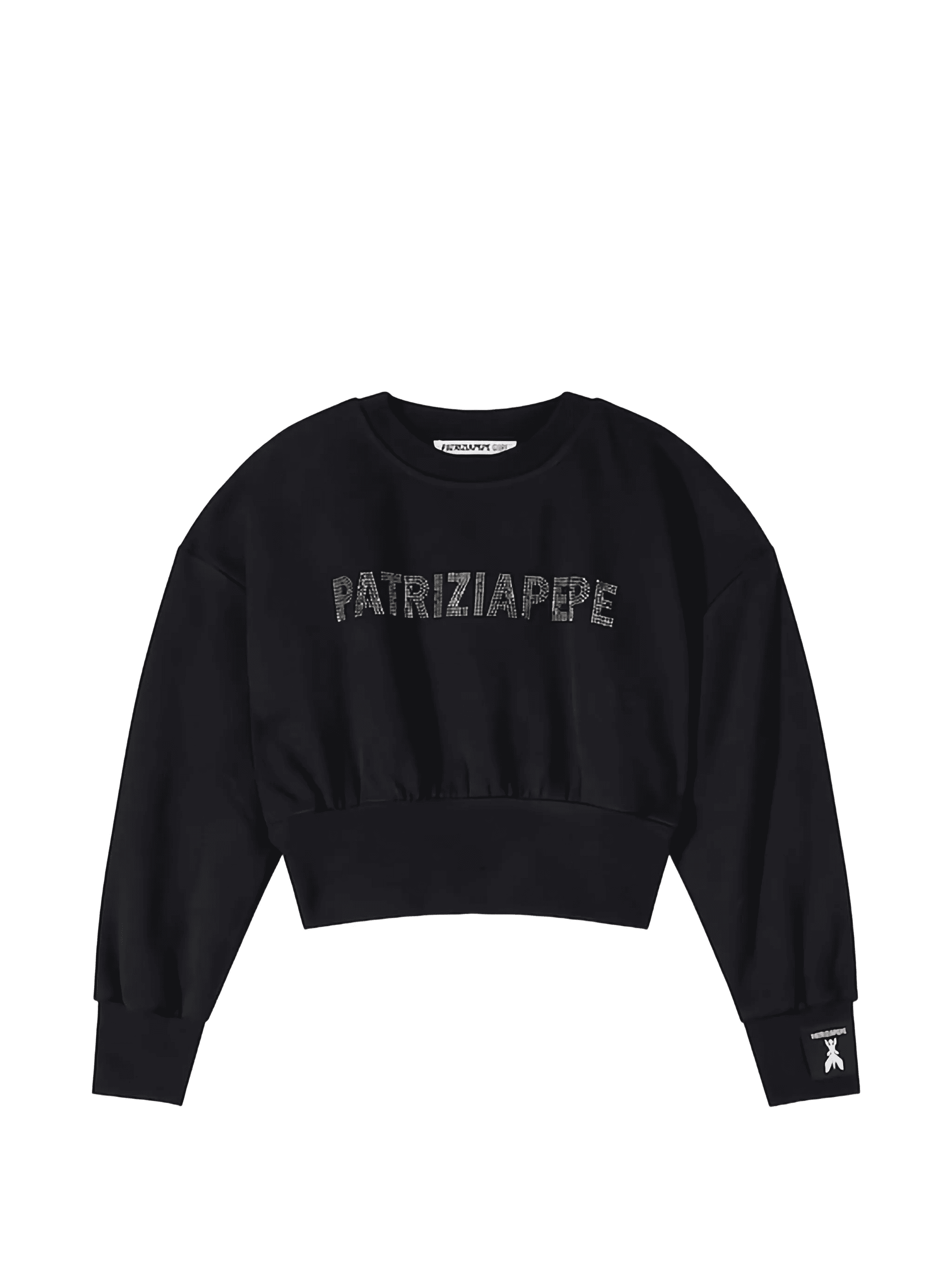 embellished long-sleeve sweatshirt - Image 1