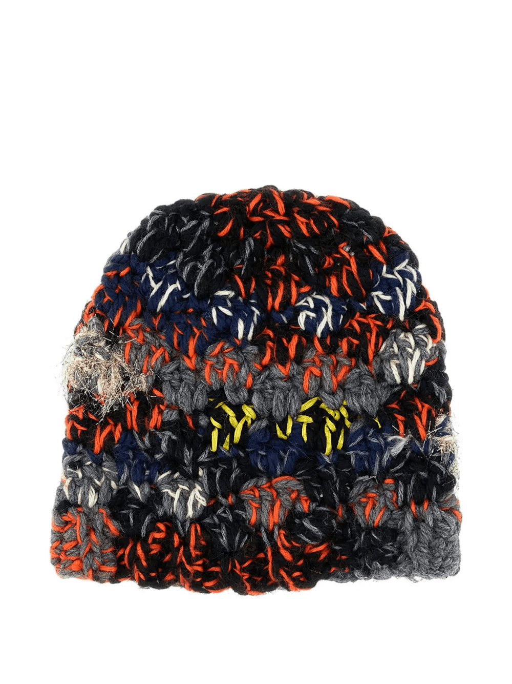 striped wool beanie - Image 1