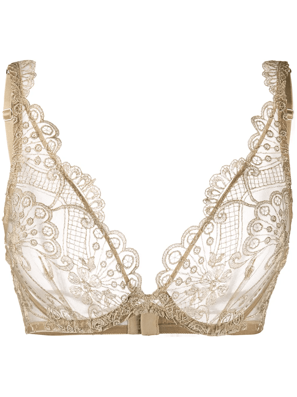 Christmas sheer lace bra - Image 1