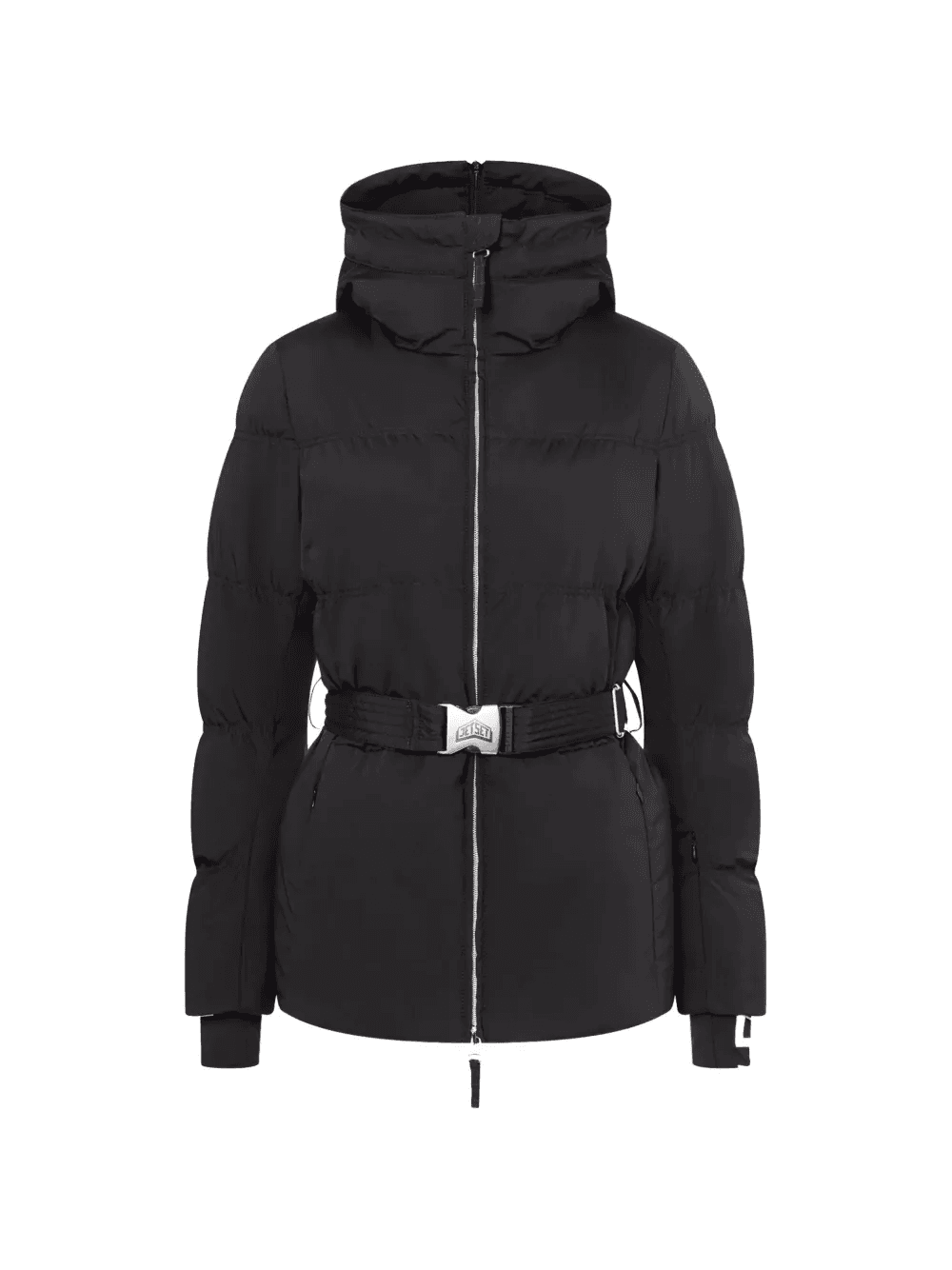 Dominique belted hooded ski jacket - Image 1