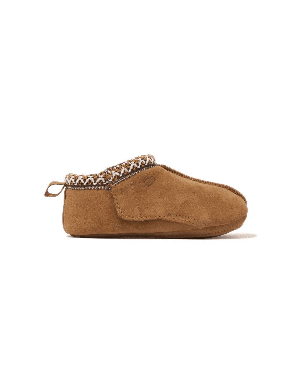 Tasman braided-edge suede slippers - Image 1