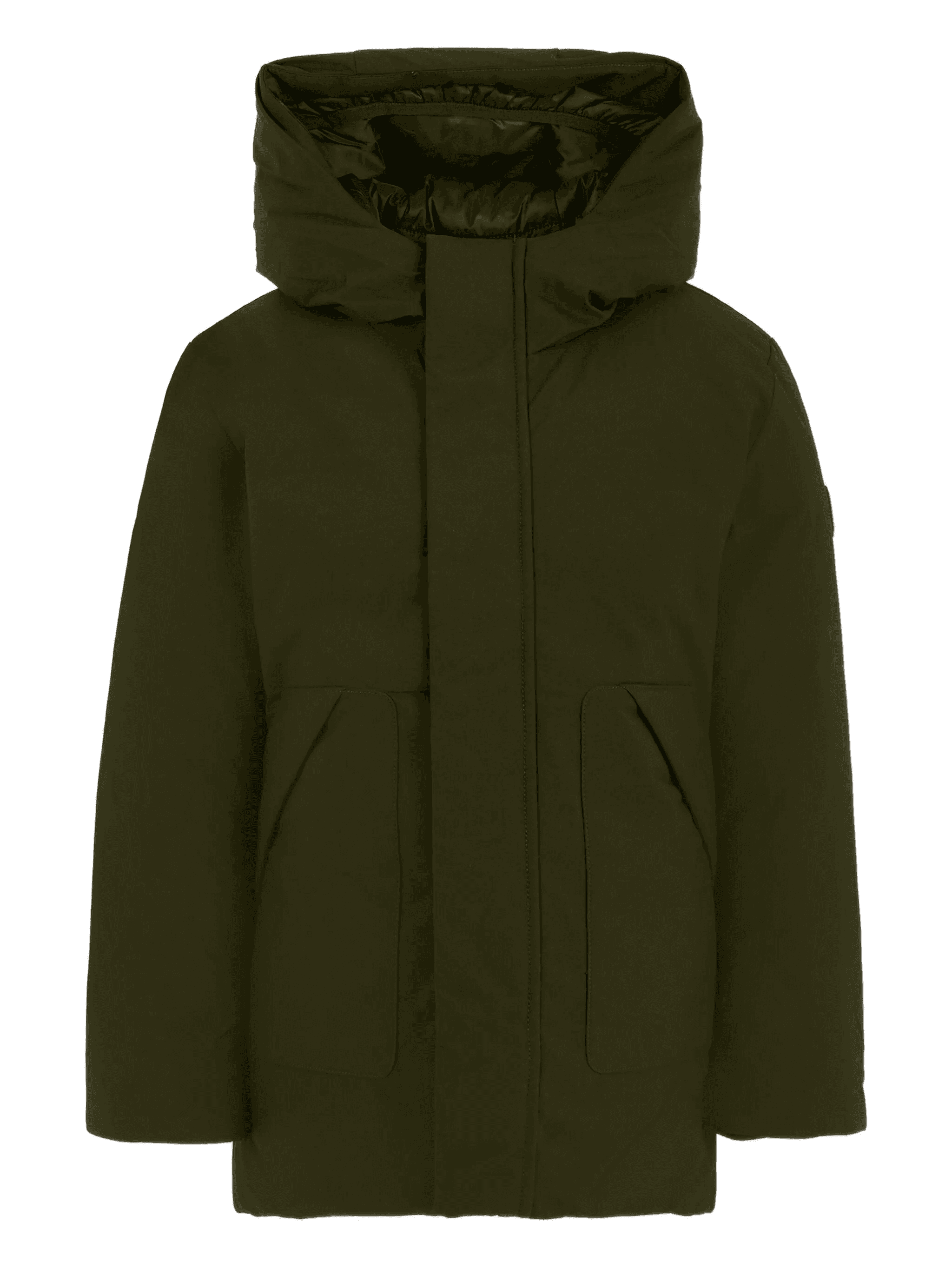 hooded padded jacket - Image 1