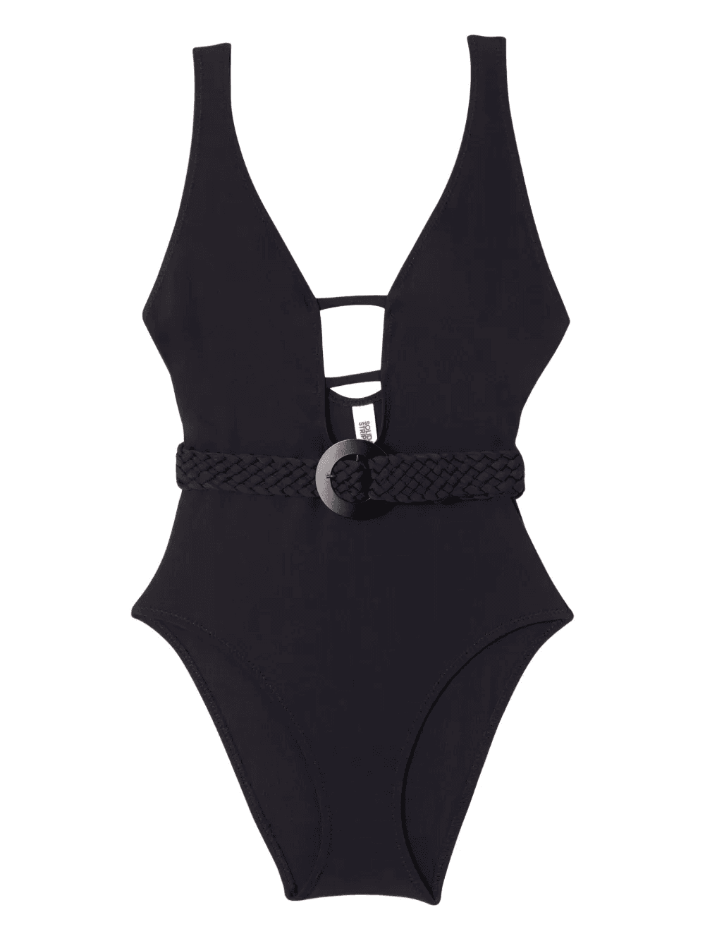 The Beatrice belted keyhole swimsuit - Image 1