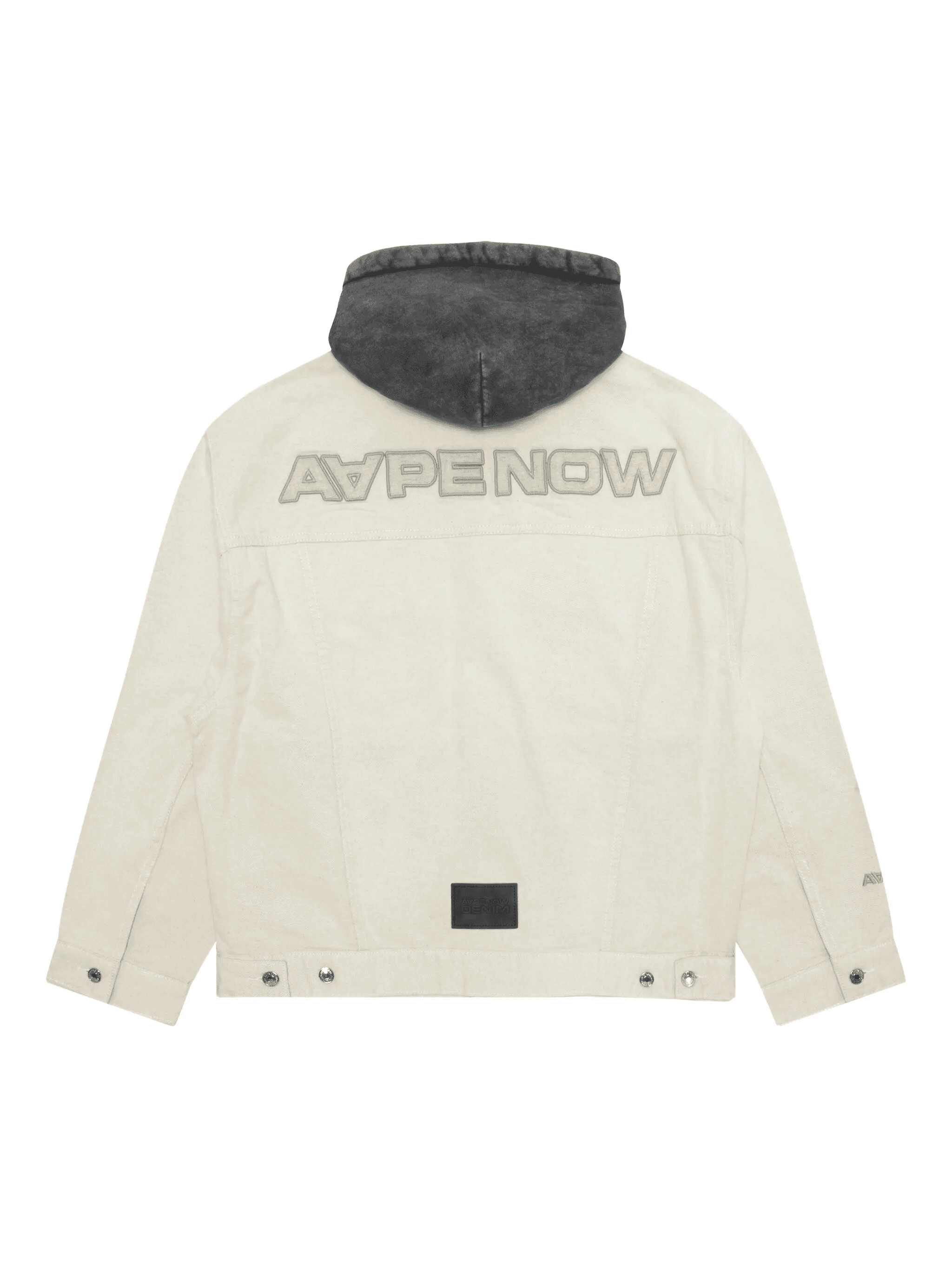 buttoned-front hooded jacket — Image 3