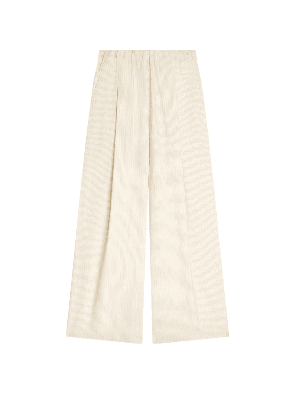 pleated wide pants - Image 1