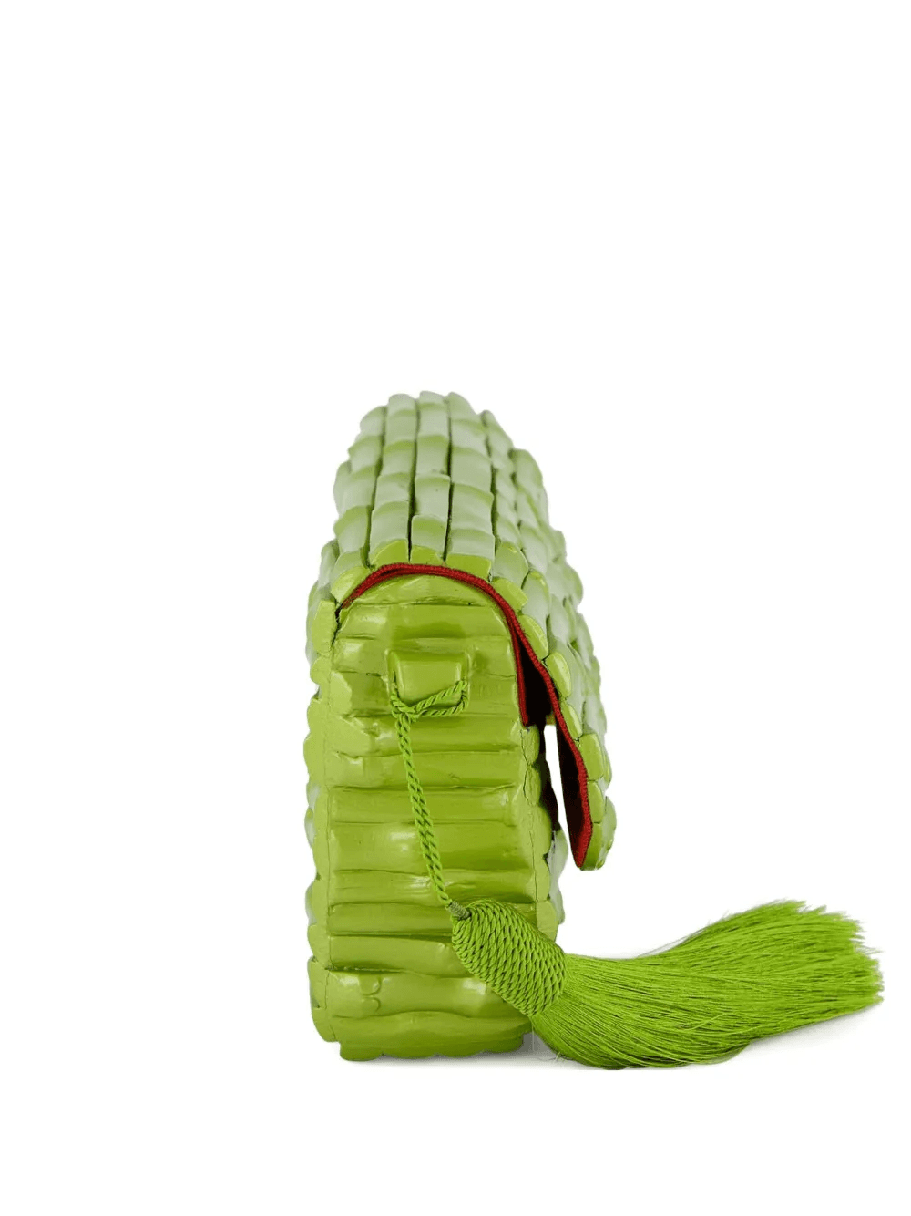 bamboo lacquer clutch - Image 1