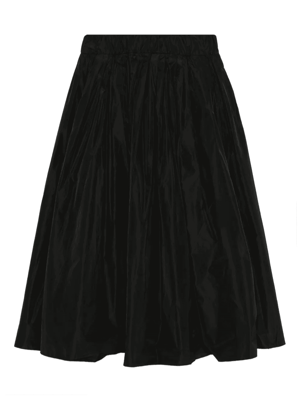 elasticated-waist midi skirt - Image 1