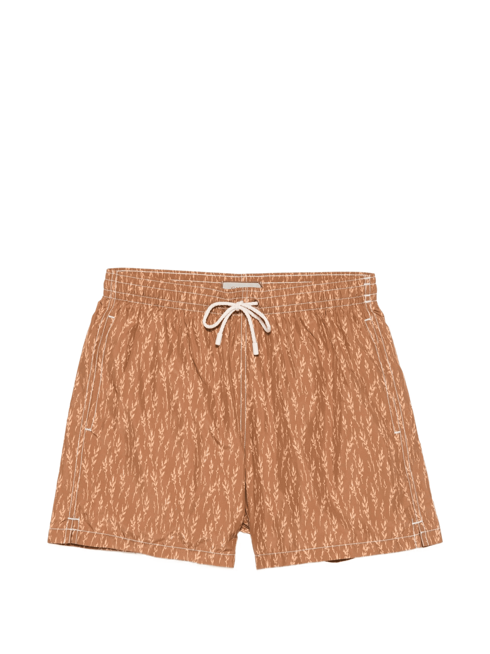 leaf-print swim shorts - Image 1