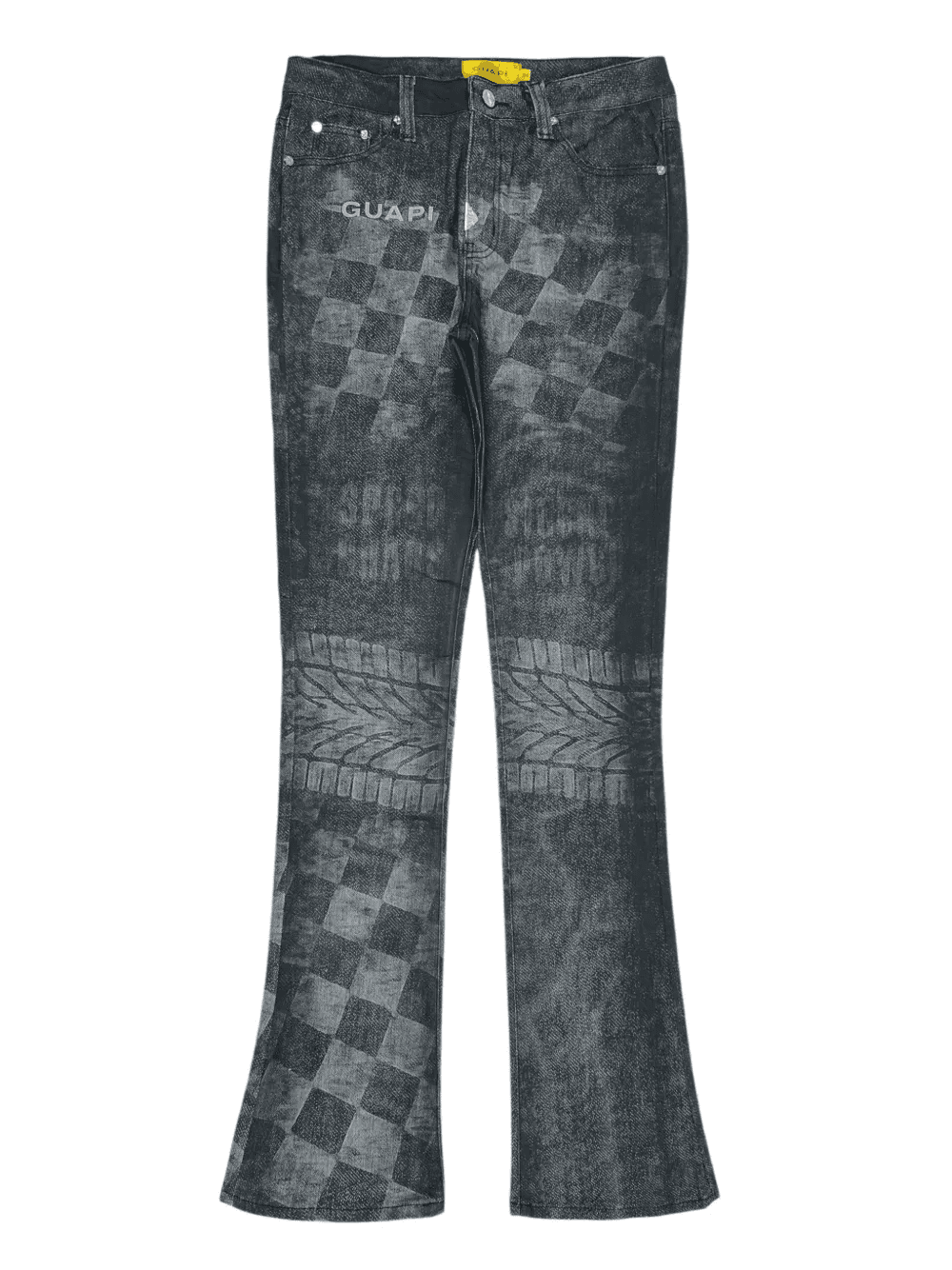 Obsidian Black Racer jeans - Image 1