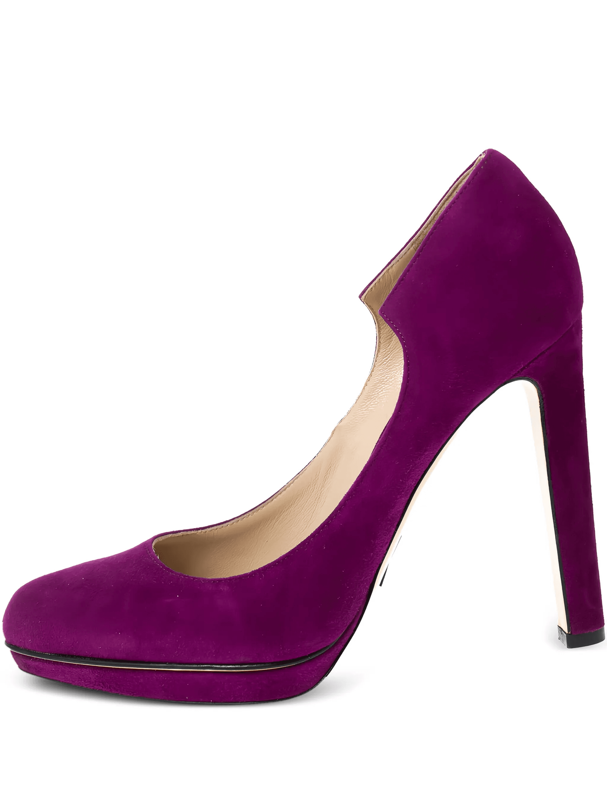 115mm suede pumps - Image 1