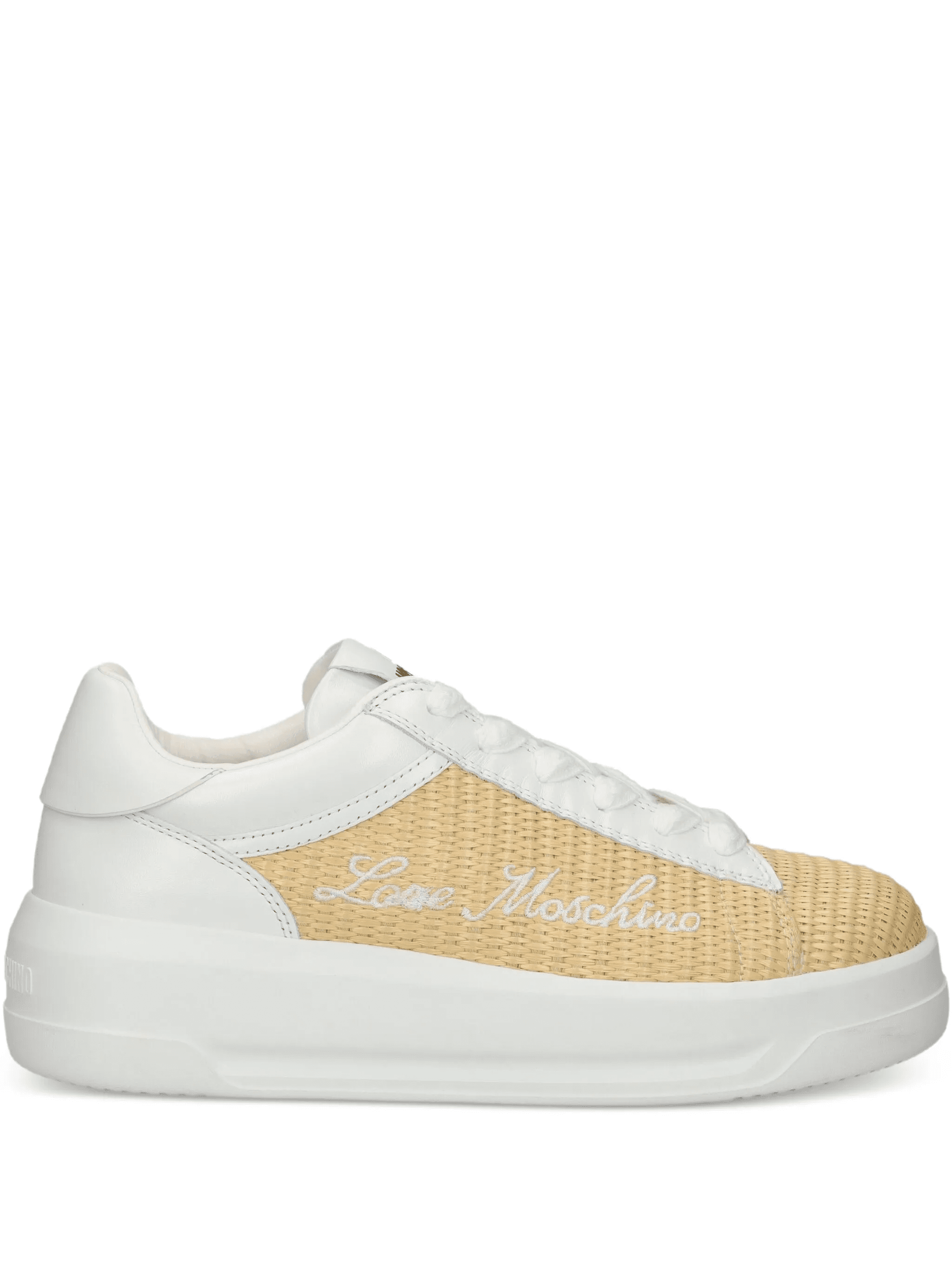 logo-embroidered sneakers - Image 1