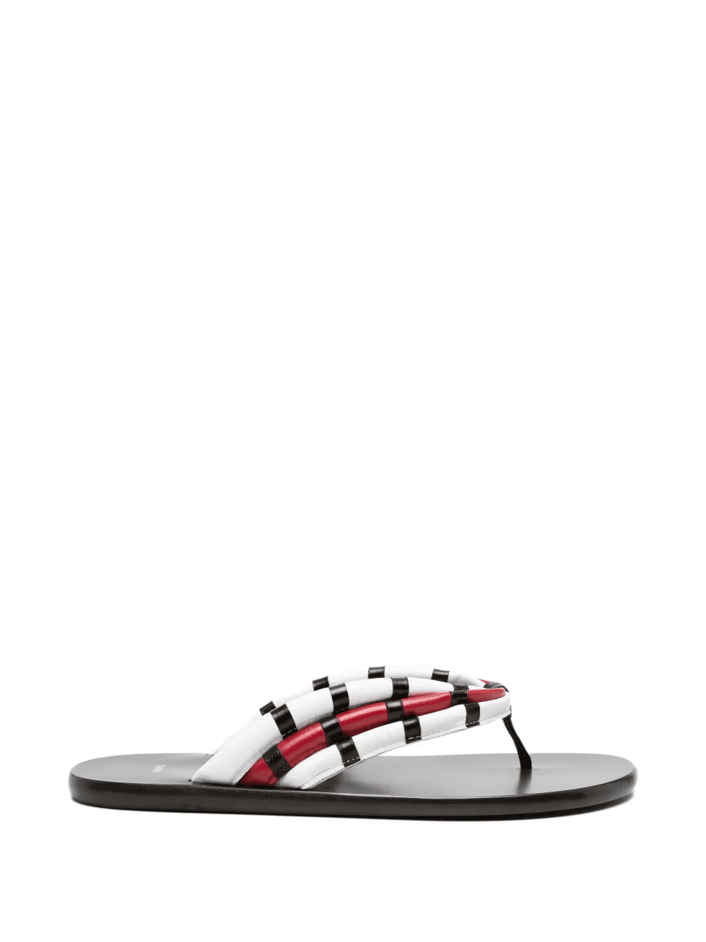striped-strap sandals - Image 1