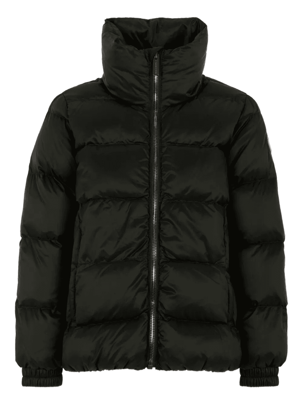 quilted high-neck jacket - Image 1