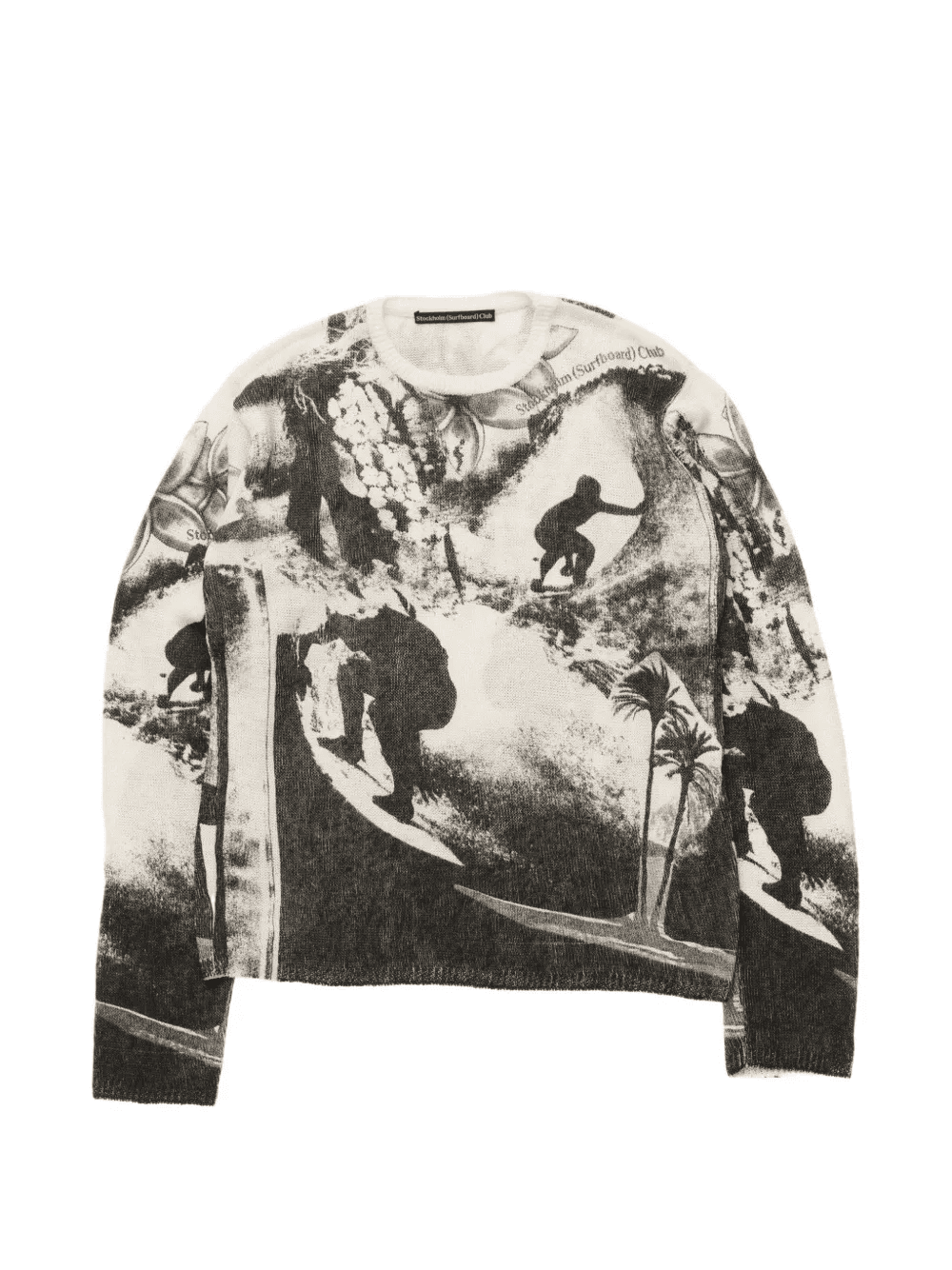 collage print tommy sweater - Image 1