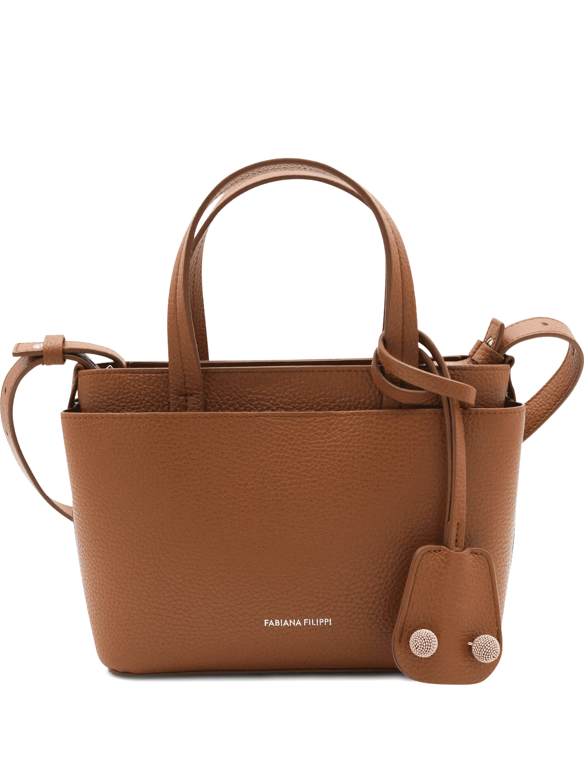leather tote bag - Image 1