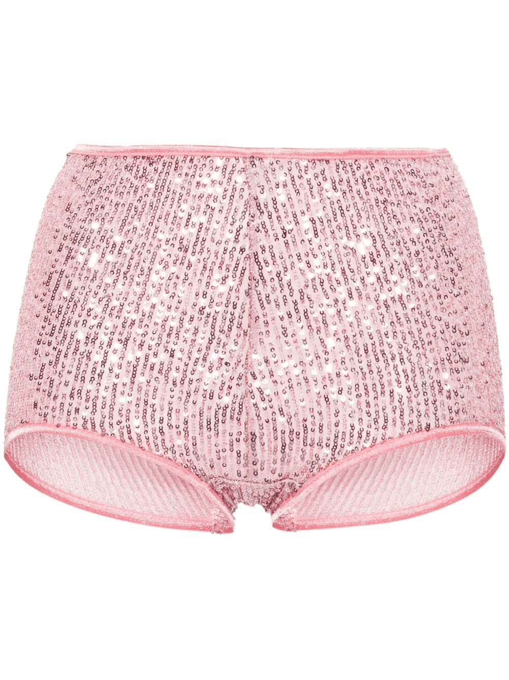 x Lia Aram sequin-embellished shorts - Image 1