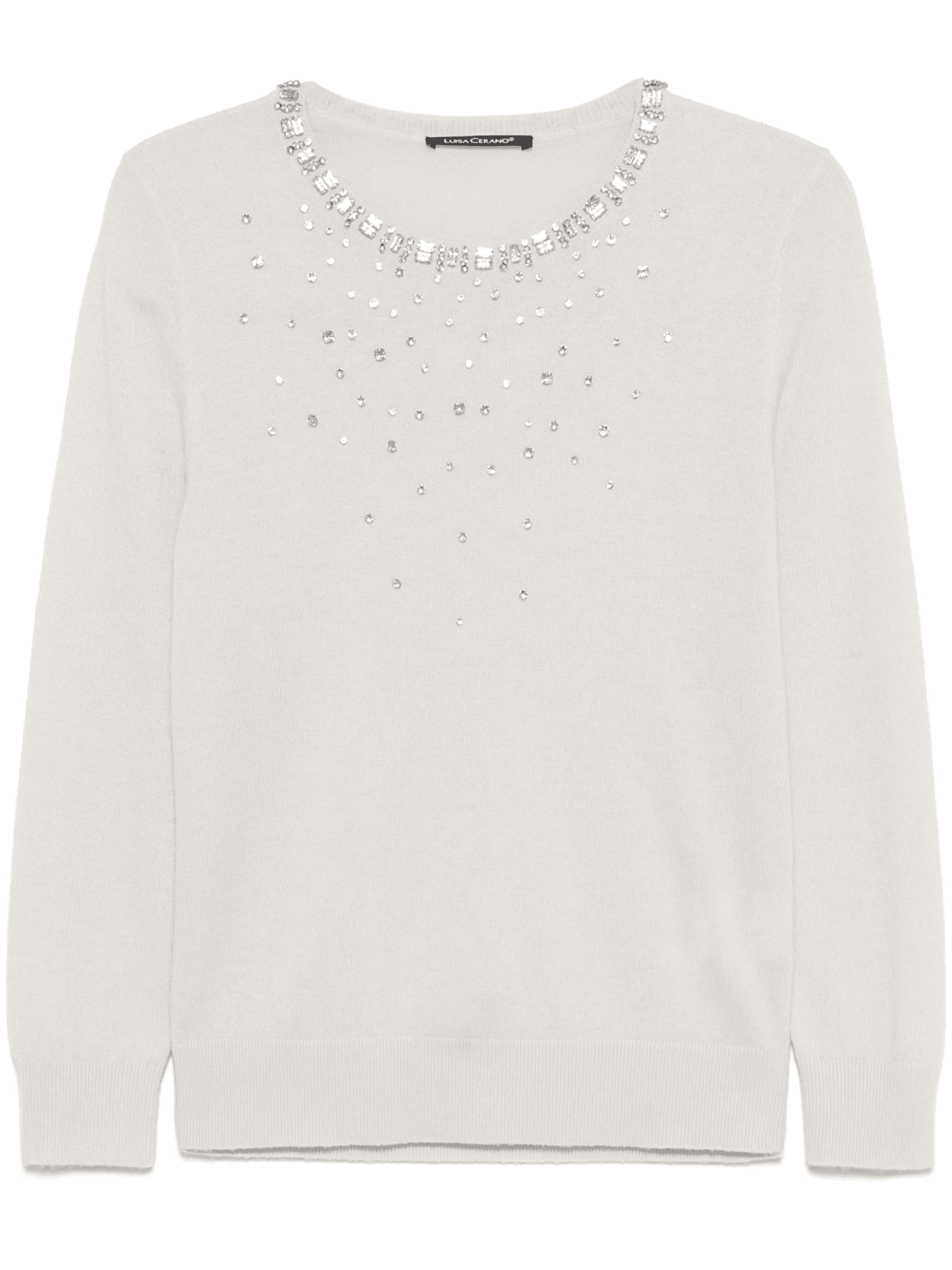 rhinestoned sweater - Image 1