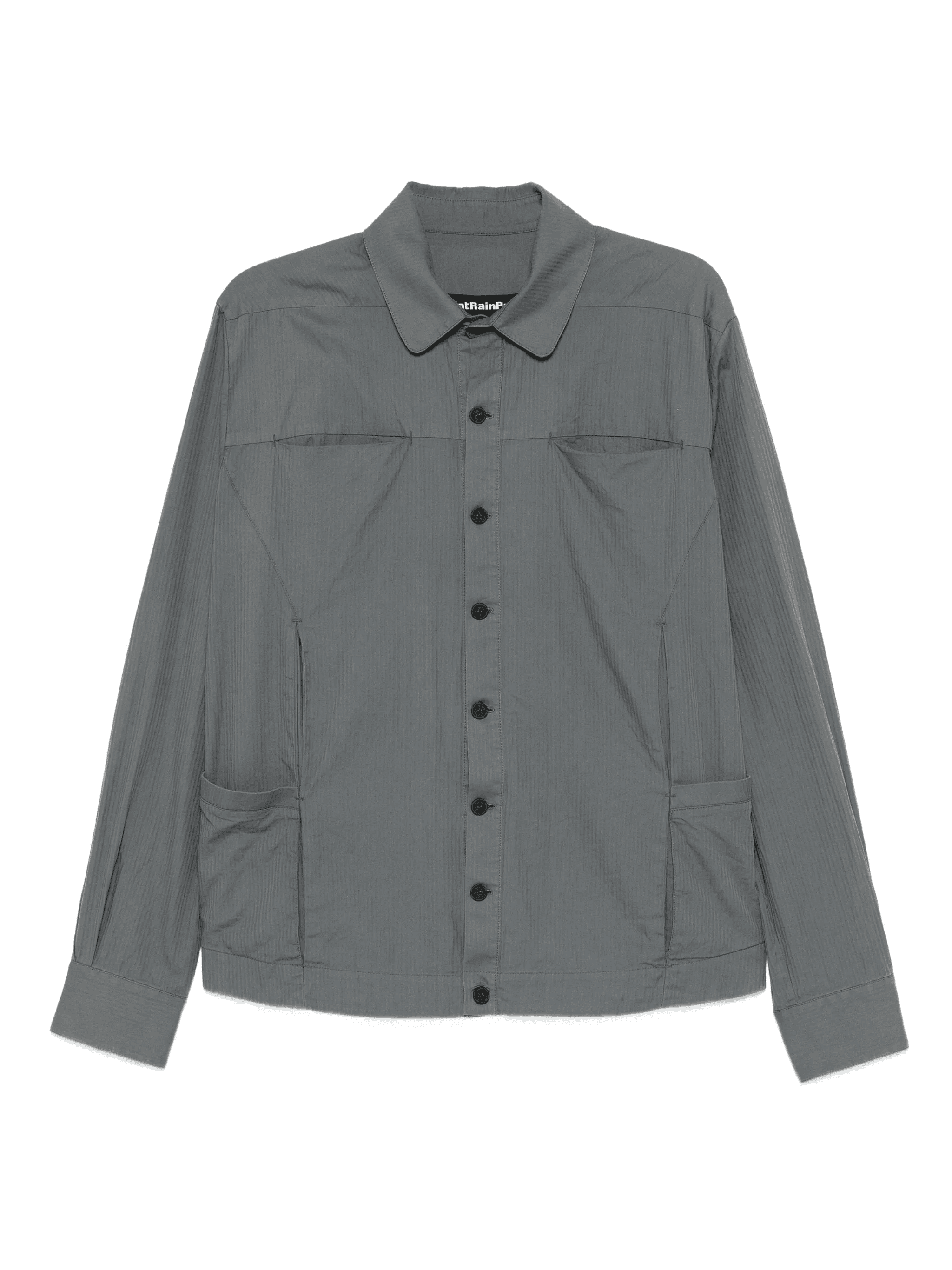 pleat-detail shirt - Image 1