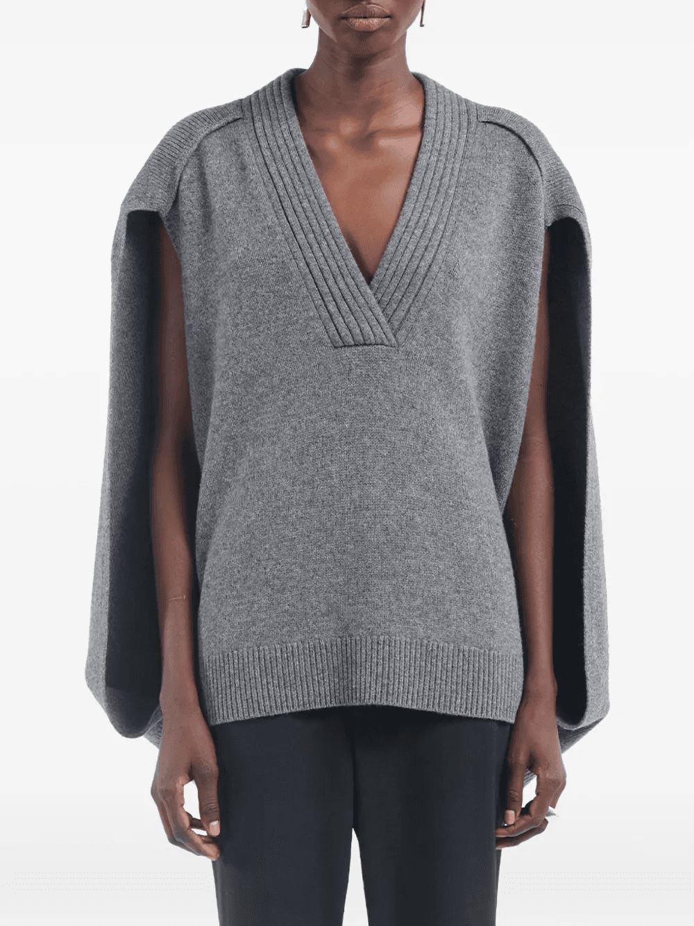 V-neck cape - Image 1