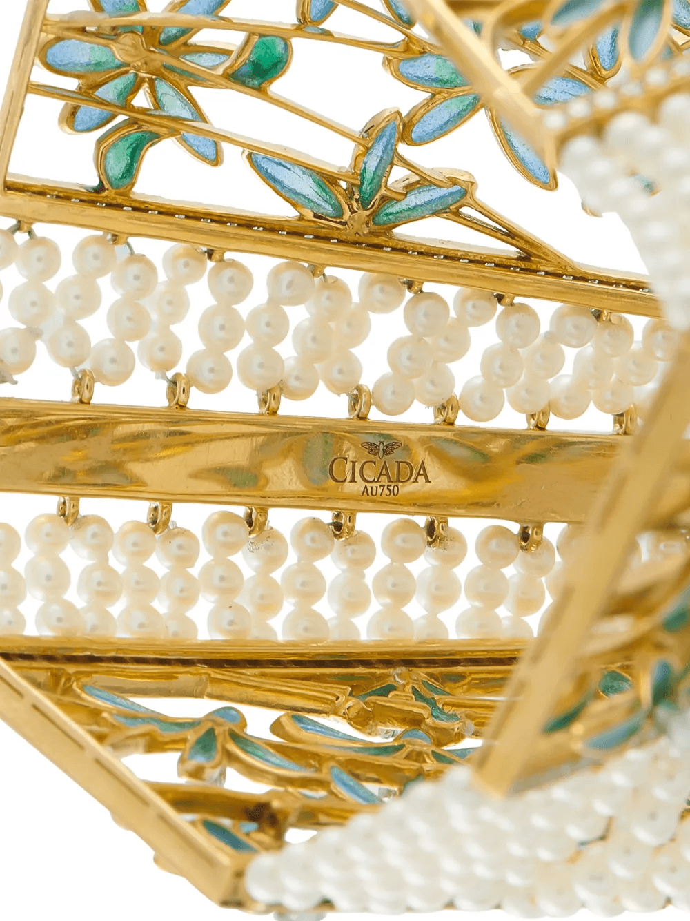 floral diamond bracelet - Image 1