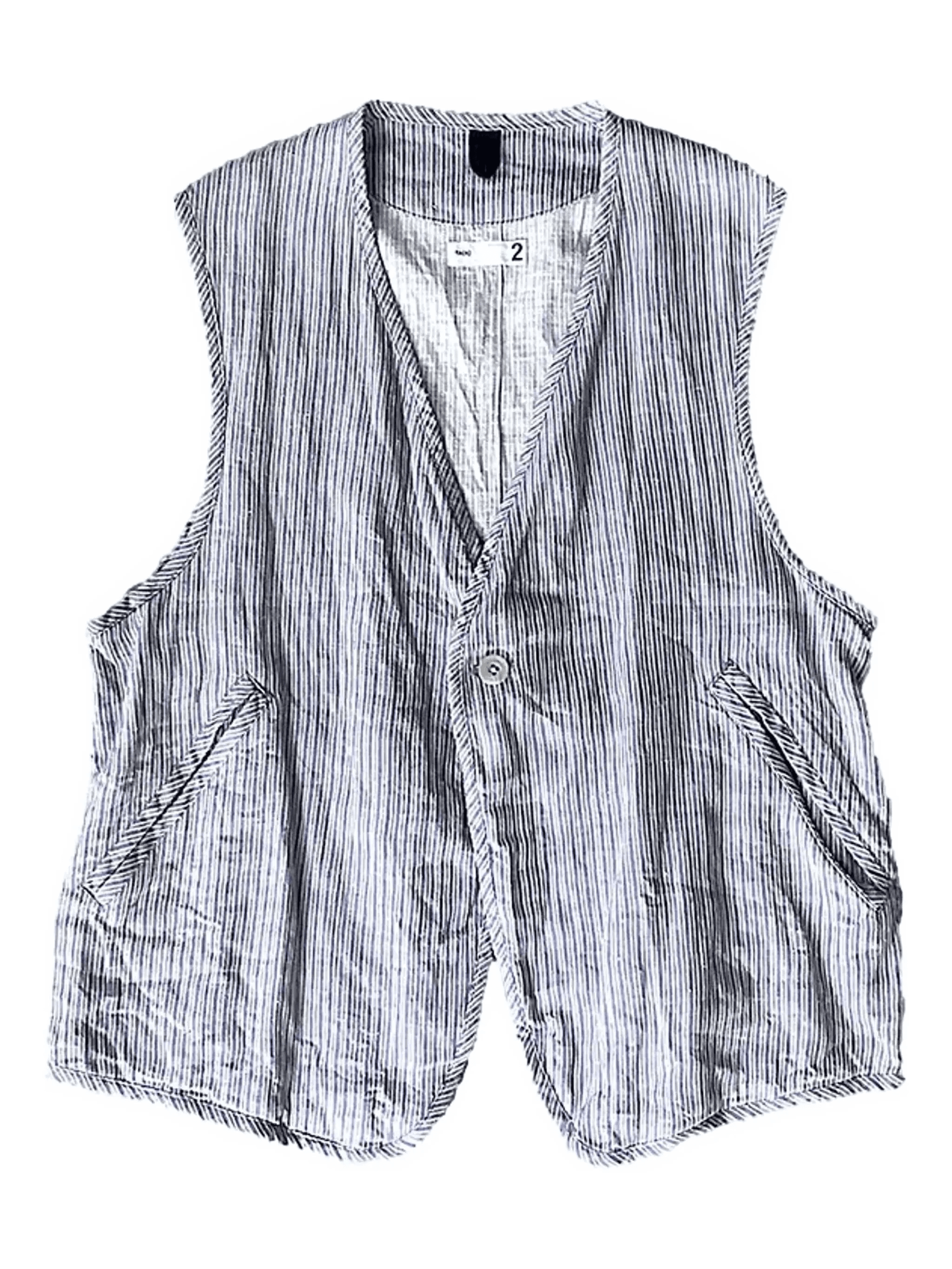 striped waistcoat - Image 1