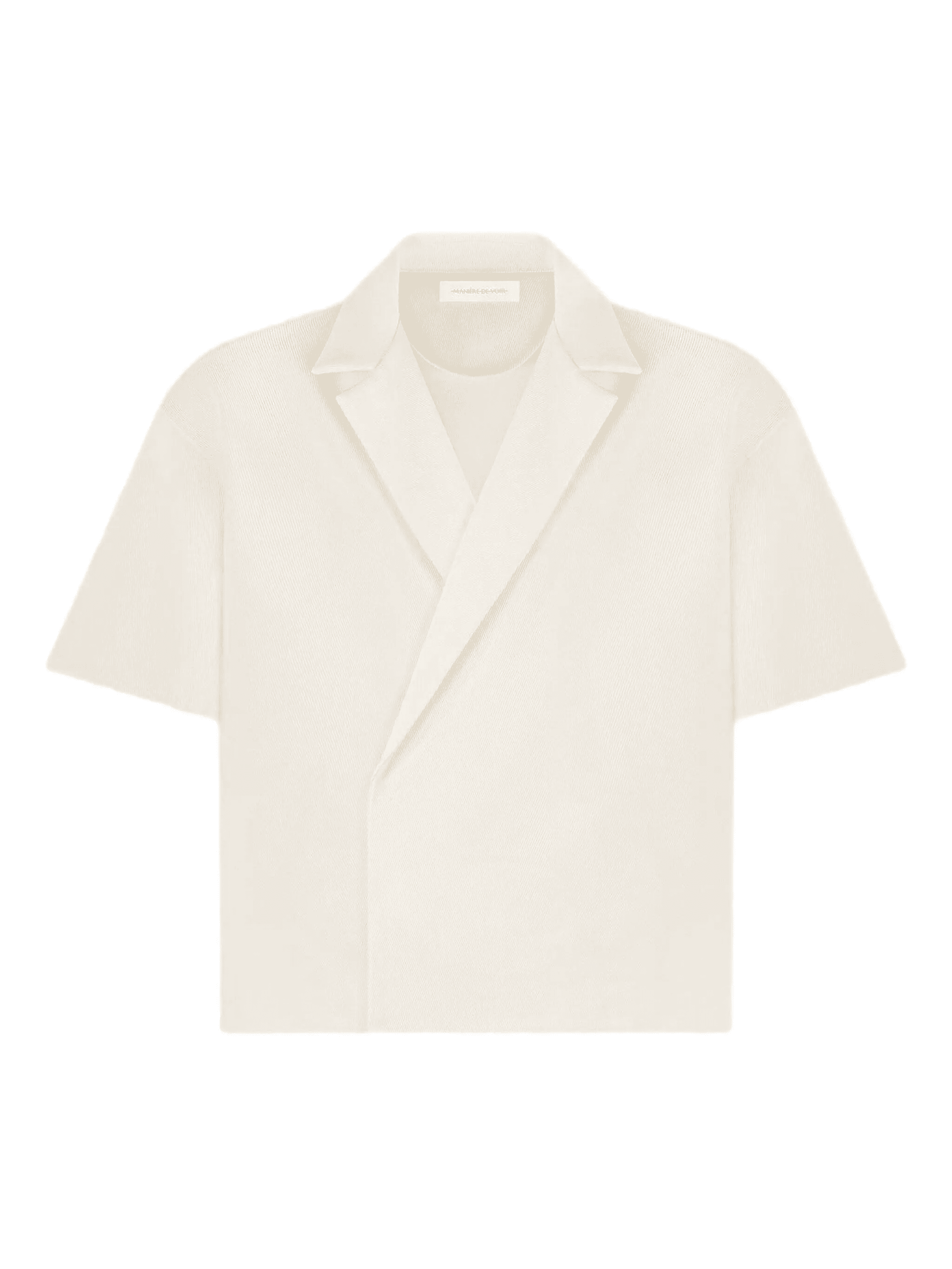 Abel Boxy twill double-breasted shirt - Image 1