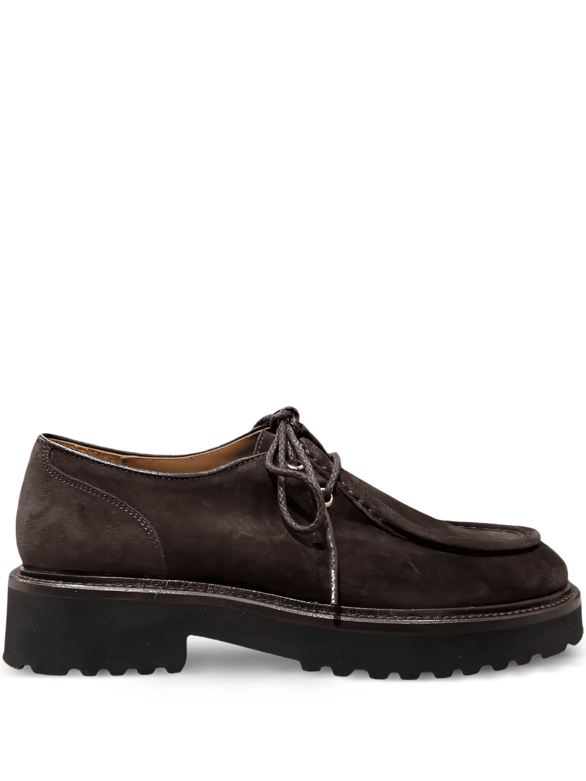 lace-up lug-sole Derby shoes - Image 1