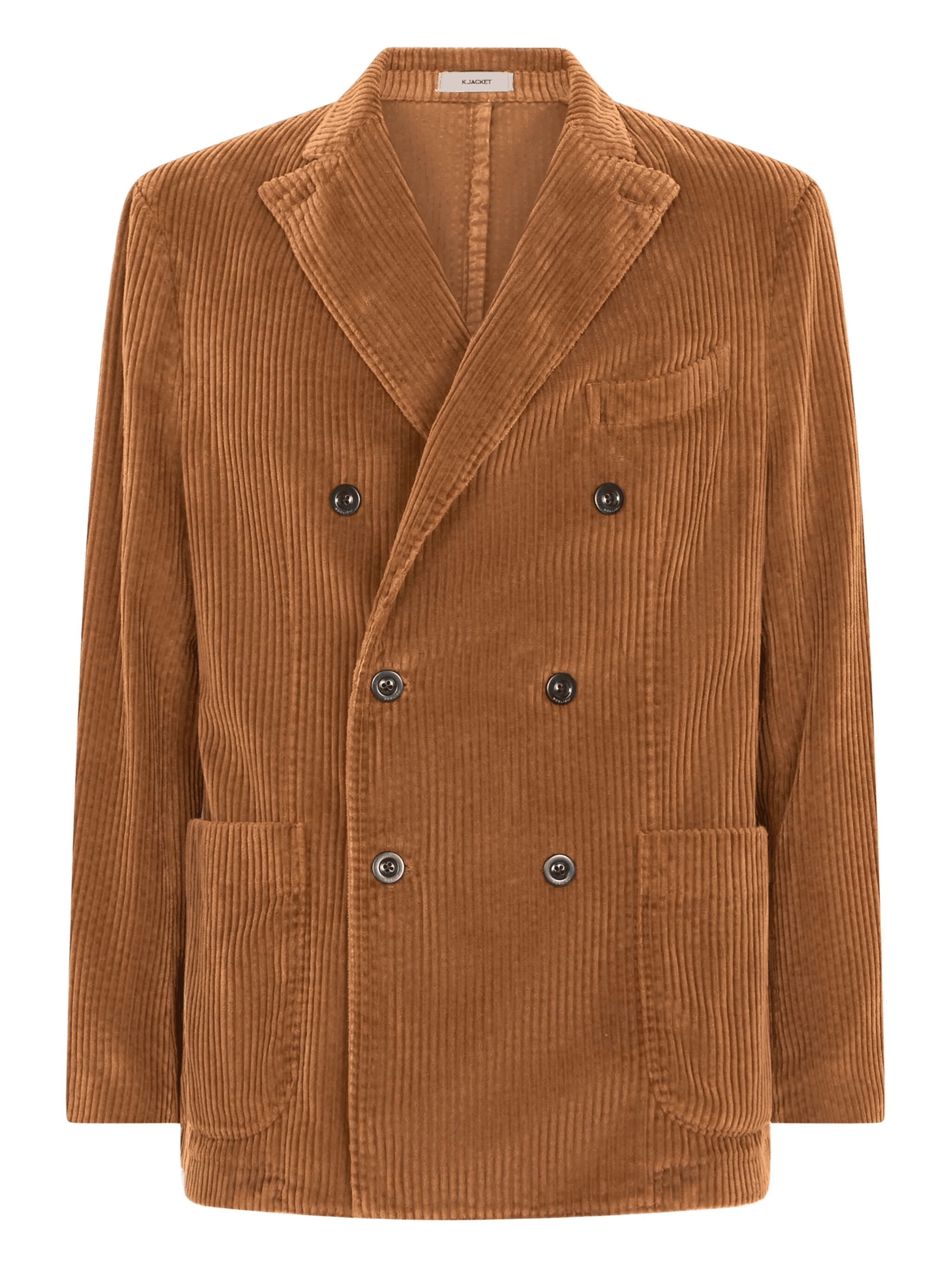 corduroy double-breasted jacket - Image 1