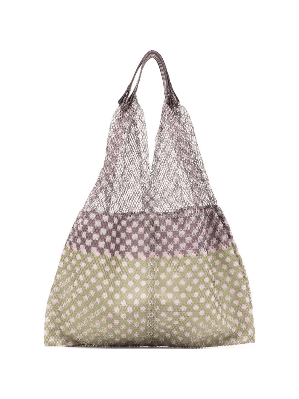 check-pattern tote bag - Image 1
